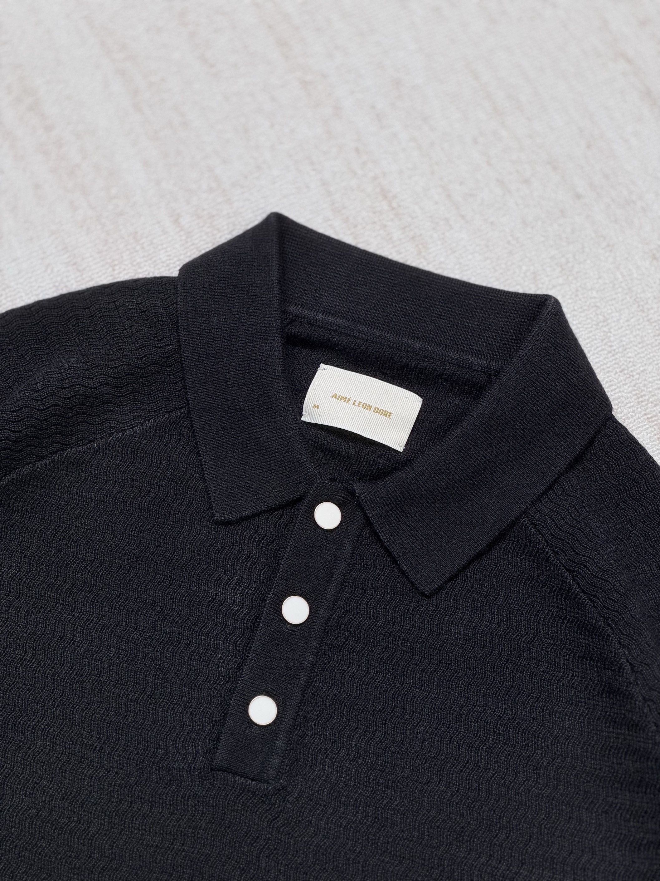 Aime Leon Dore NEW WITH TAG* ALD Long-Sleeve Pearl Button Polo Size US M / EU 48-50 / 2 - 6 Thumbnail