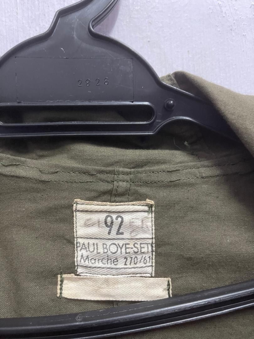 Vintage 60s Army Field Paul Boye French Army Combat Utility Parka Size US L / EU 52-54 / 3 - 14 Thumbnail