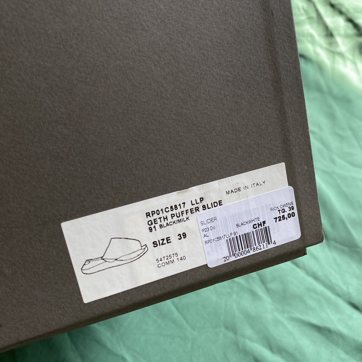 Rick Owens Rick Owens Puffer Slider Size US 6 / EU 39 - 17 Thumbnail