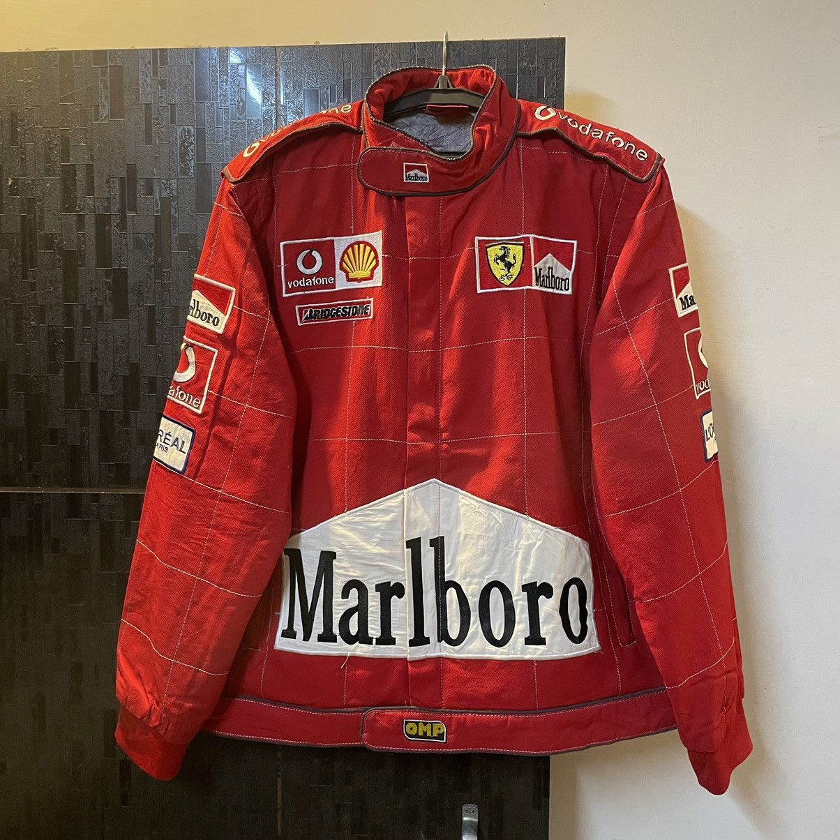 Marlboro Vintage Marlboro Ferrari Michael Schumacher F1 Racing Jacket Size US L / EU 52-54 / 3 - 1 Thumbnail