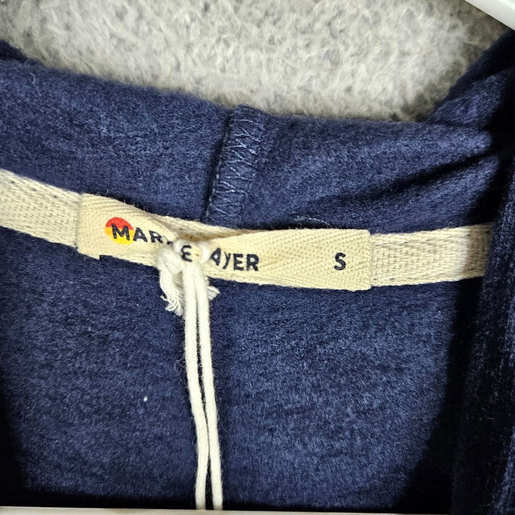 Marine Layer Marine Layer Unisex Adult Navy Blue Full Zip Hoodie S Regular Size Navy Blue Logo Zipper Lightweight Size US S / EU 44-46 / 1 - 8 Thumbnail