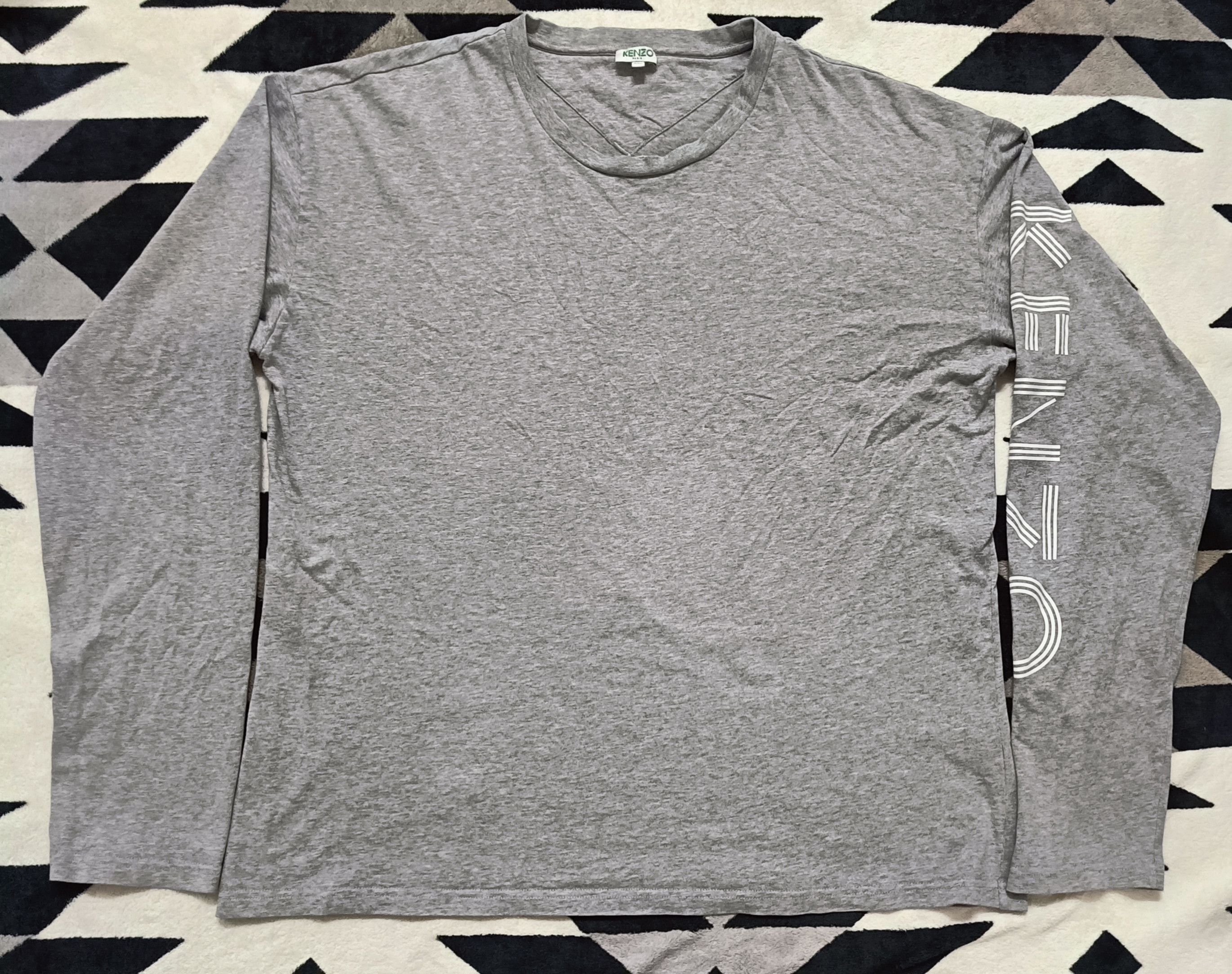 Designer × Kenzo 🔥🔥 Rare Kenzo Paris Long Sleeve Tee Size US XXL / EU 58 / 5 - 2 Thumbnail