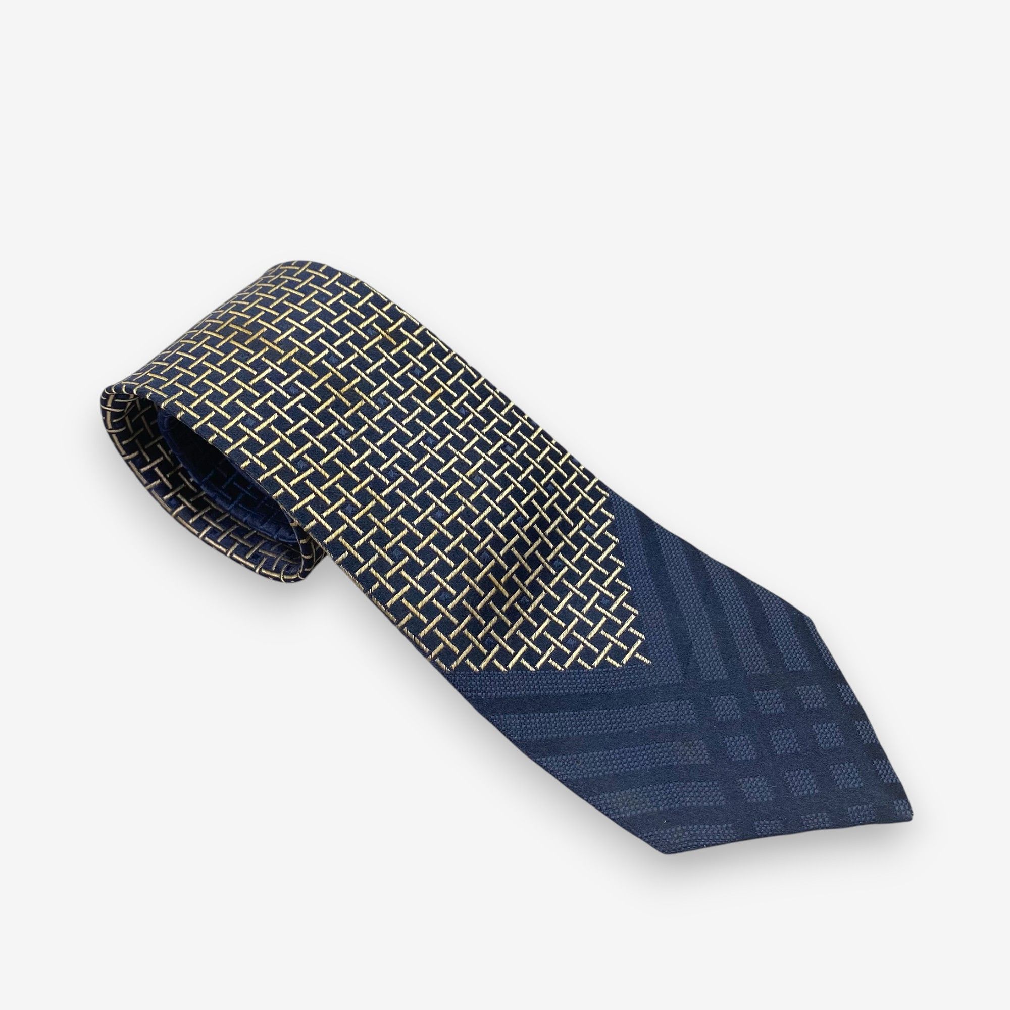 Japanese Brand Vintage Pierre Balmain SILK Necktie Cravate Pure Silk Size ONE SIZE - 1 Thumbnail