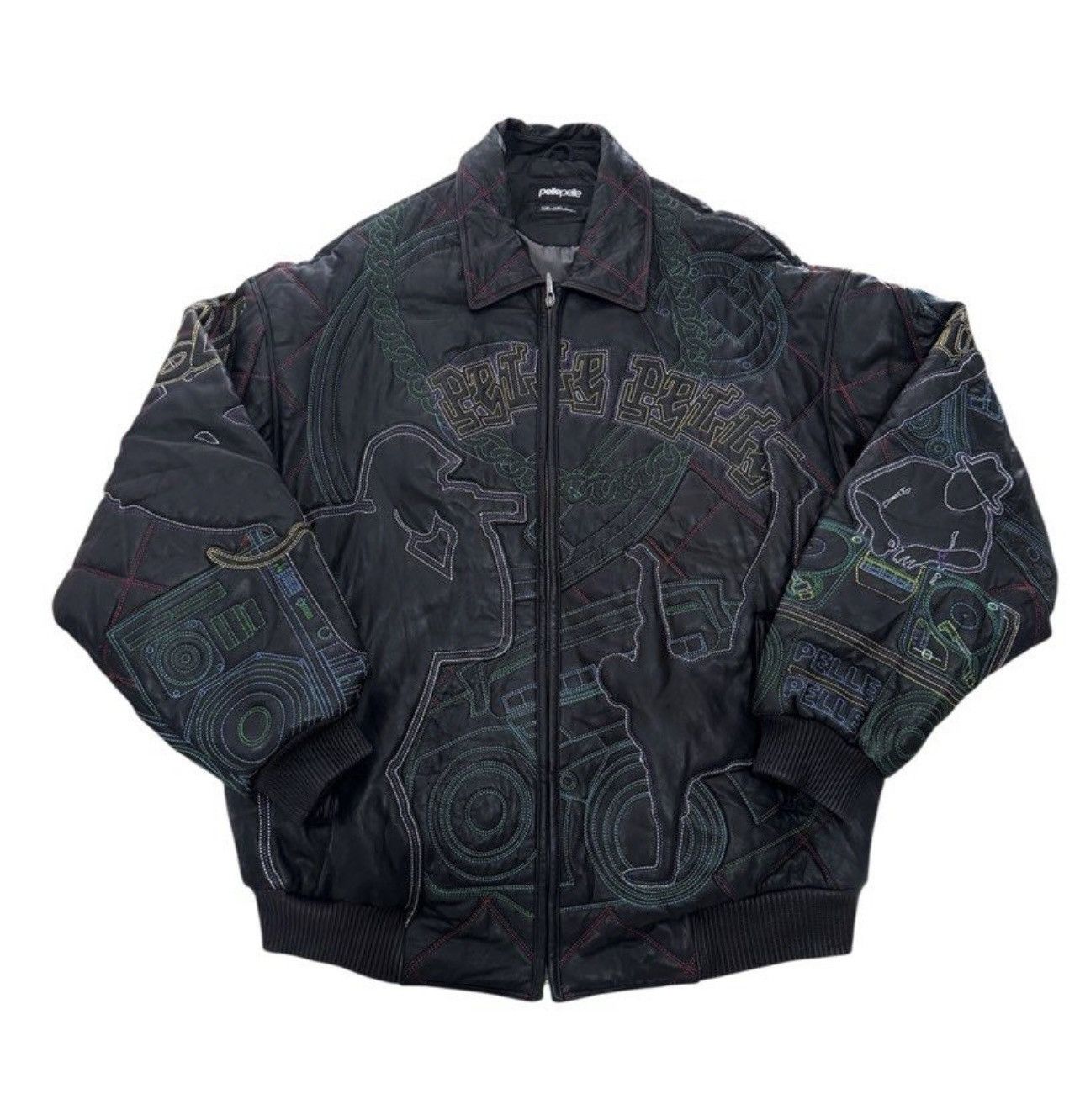 Pelle Pelle Marc Buchanan HipHop 30 Years OVP Leather Jacket