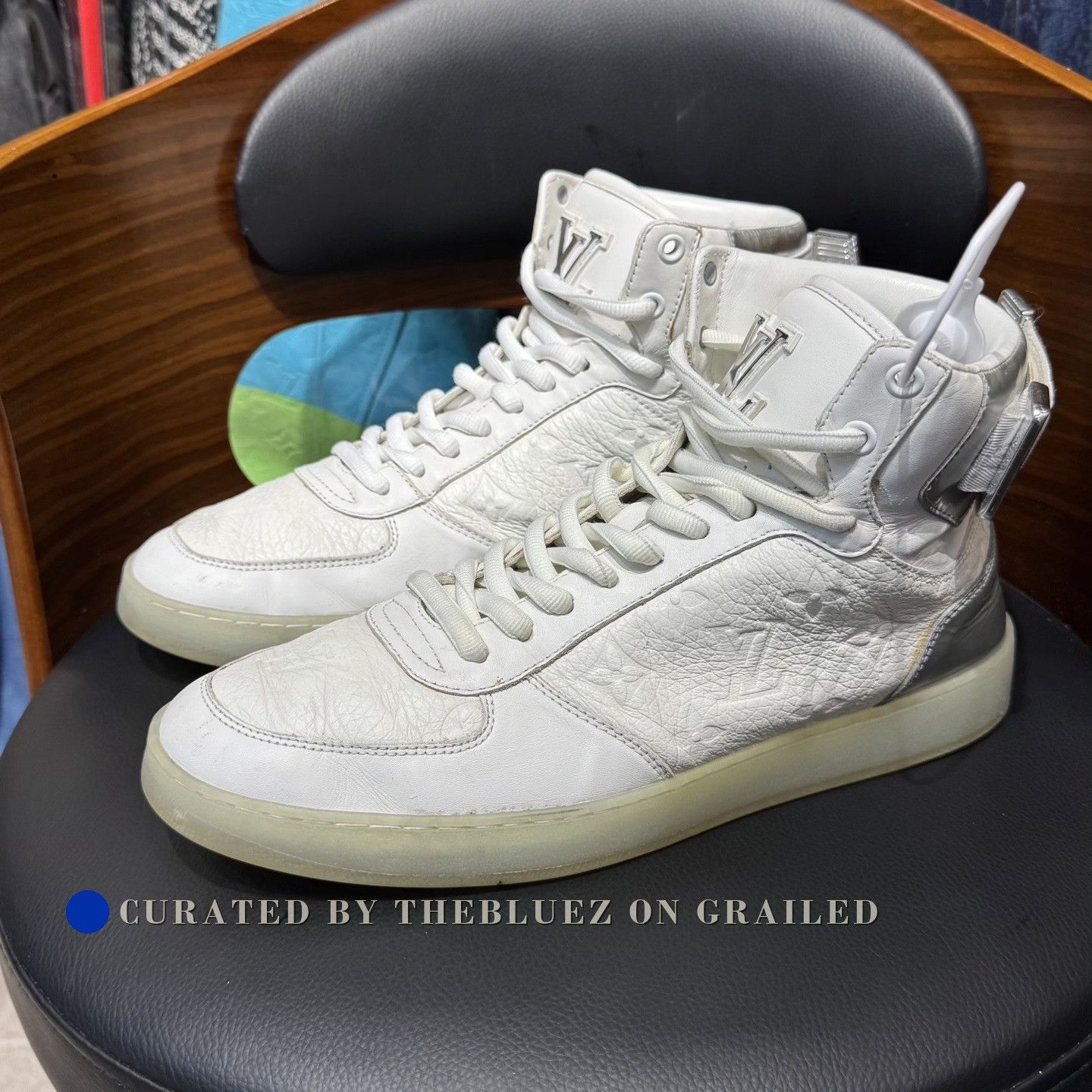 Louis Vuitton Louis Vuitton Rivilo Silver White Size US 6.5 / EU 39-40 - 1 Thumbnail