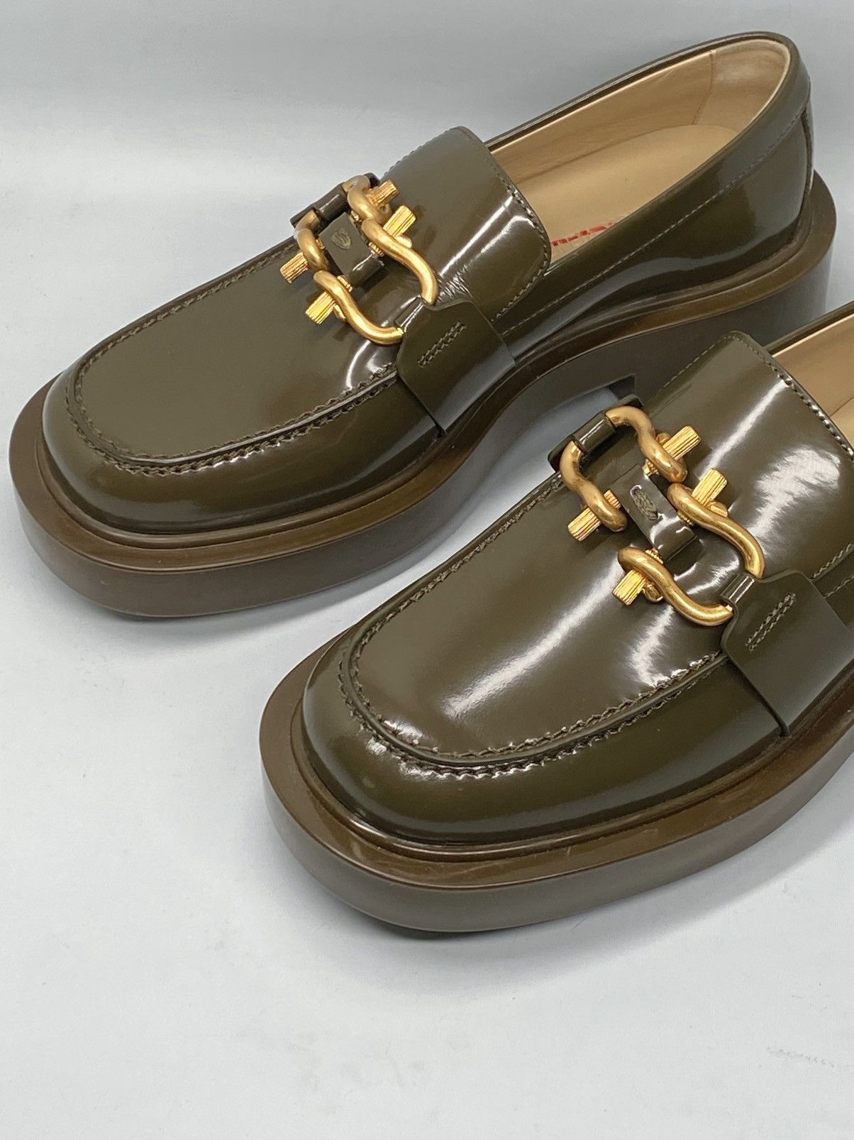 Bottega Veneta Bottega Veneta Monsieur Leather Chunky Loafers size 36 Size US 6 / IT 36 - 5 Thumbnail