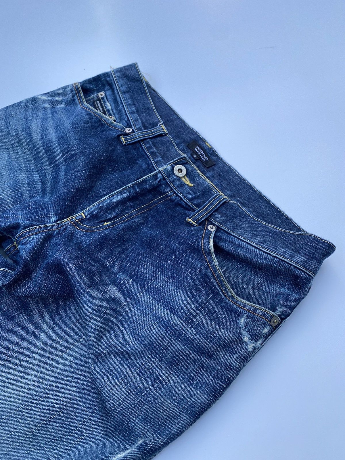Burberry Burberry Black Label Denim Flared Distressed Size US 35 - 9 Thumbnail