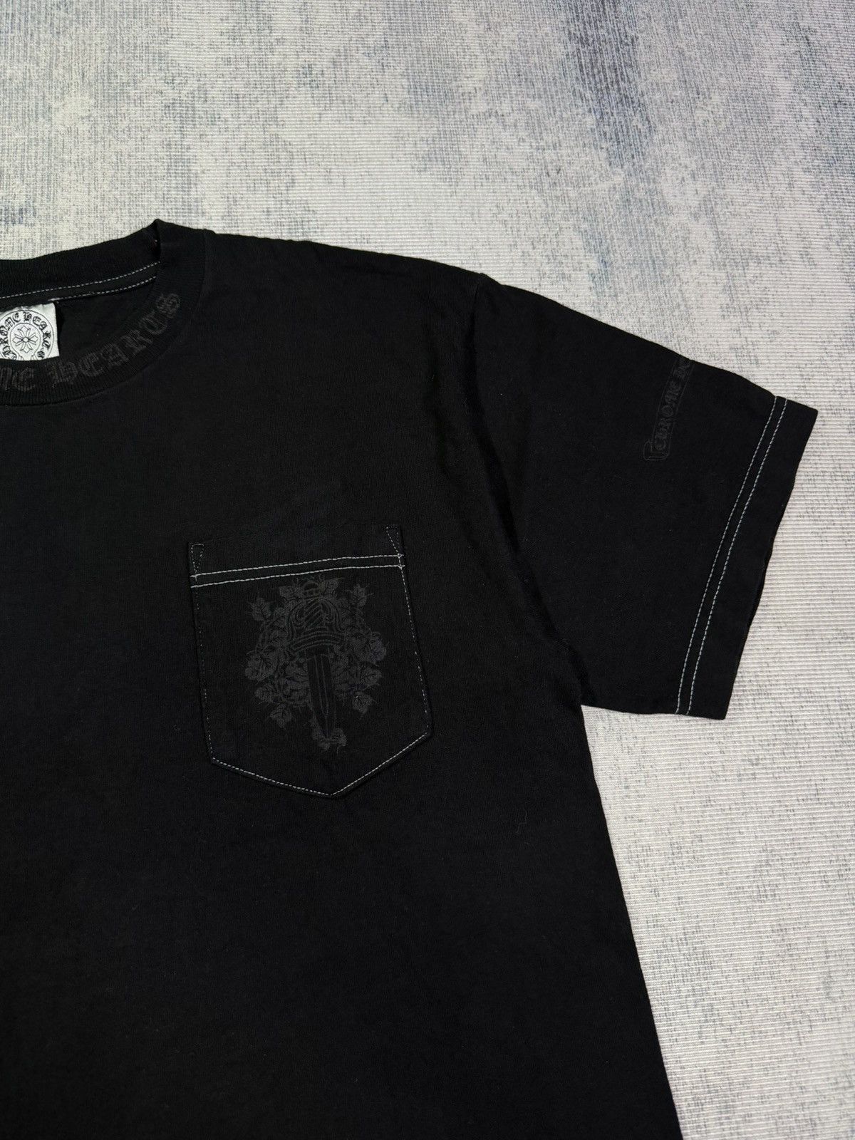 Chrome Hearts RARE! Only 1 listed here - Contrast Stitch Tonal Print Size US M / EU 48-50 / 2 - 4 Thumbnail