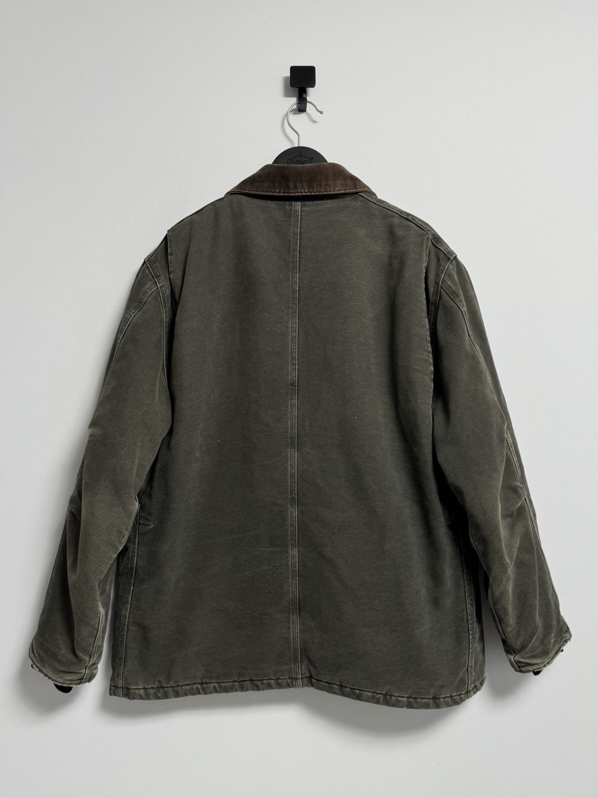 Carhartt 🔥Y2K Vintage Carhartt Chore Jacket Green Distressed Size US XL / EU 56 / 4 - 14 Thumbnail