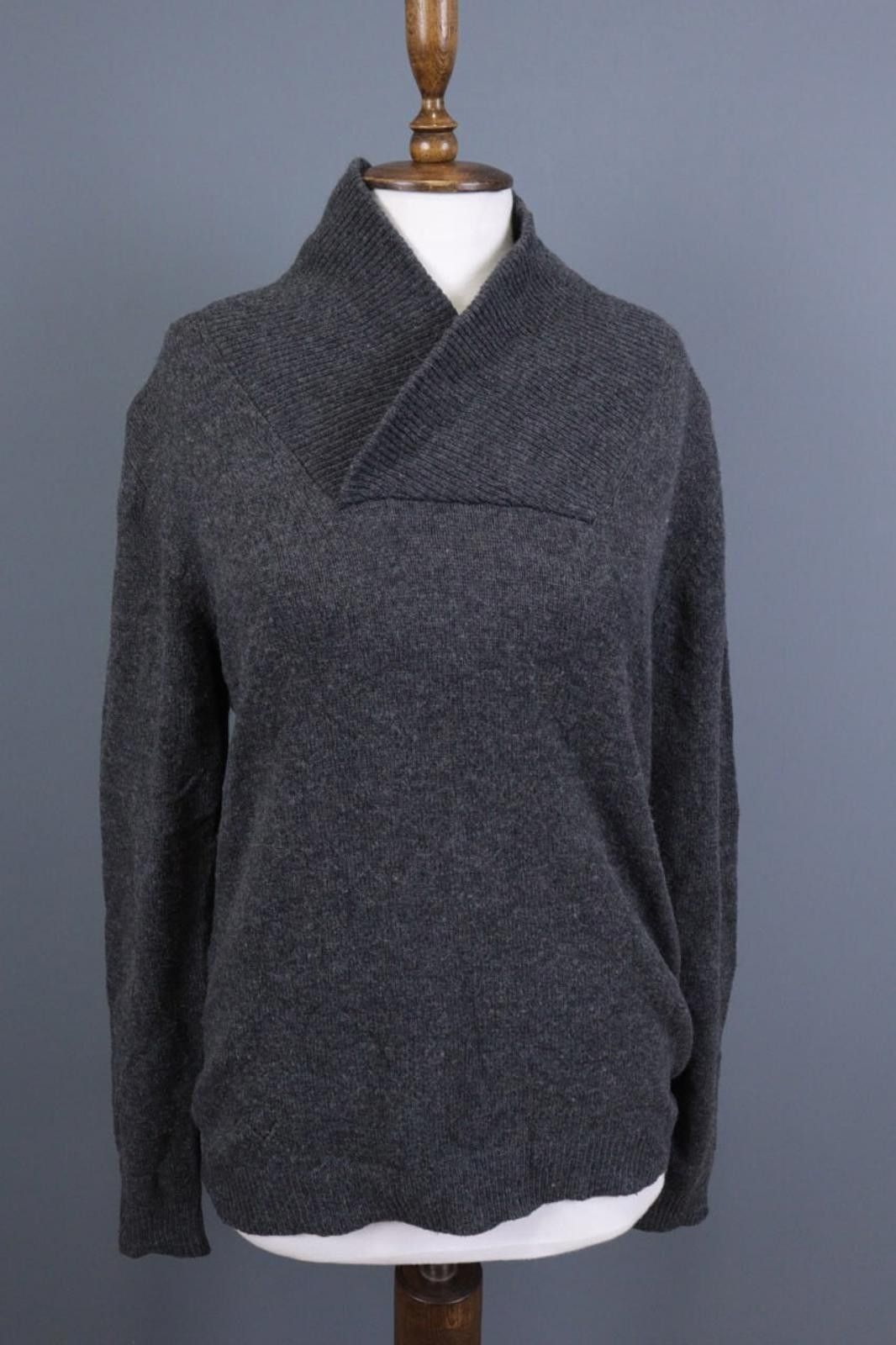 Zadig & Voltaire Zadig & Voltaire Dolcfge Gray Wool Swetshirt Sweater Size S Size S / US 4 / IT 40 - 1 Thumbnail