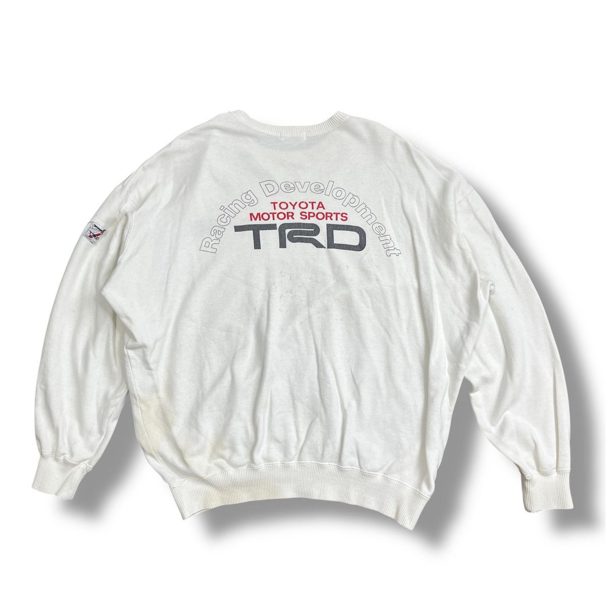 Vintage Vintage 1990s TRD Toyota Racing Development Sweater Size US XL / EU 56 / 4 - 1 Thumbnail