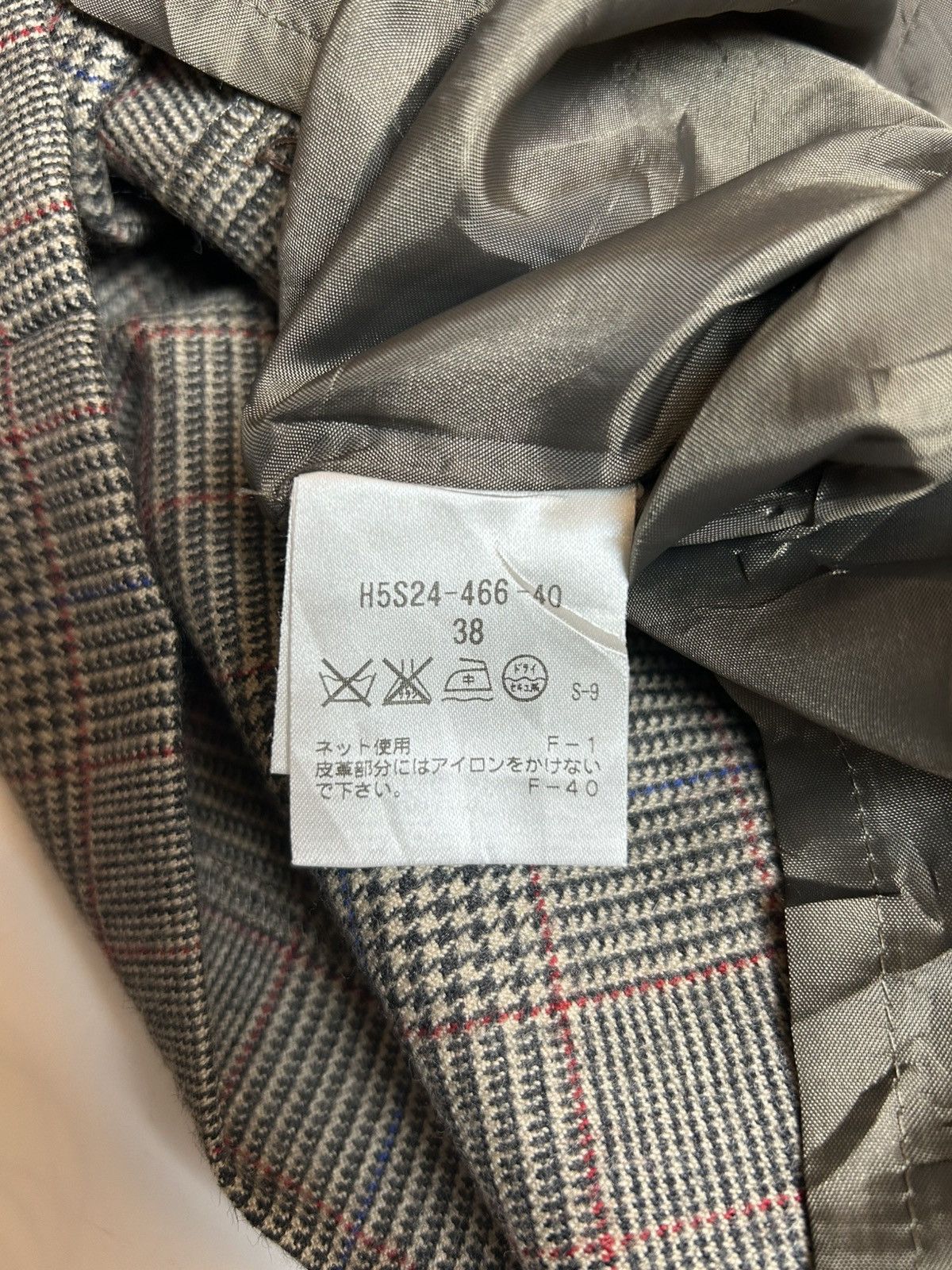 Designer × Mackintosh MACKINTOSH CHECKERED MINI SKIRT Size 28" / US 6 / IT 42 - 6 Thumbnail