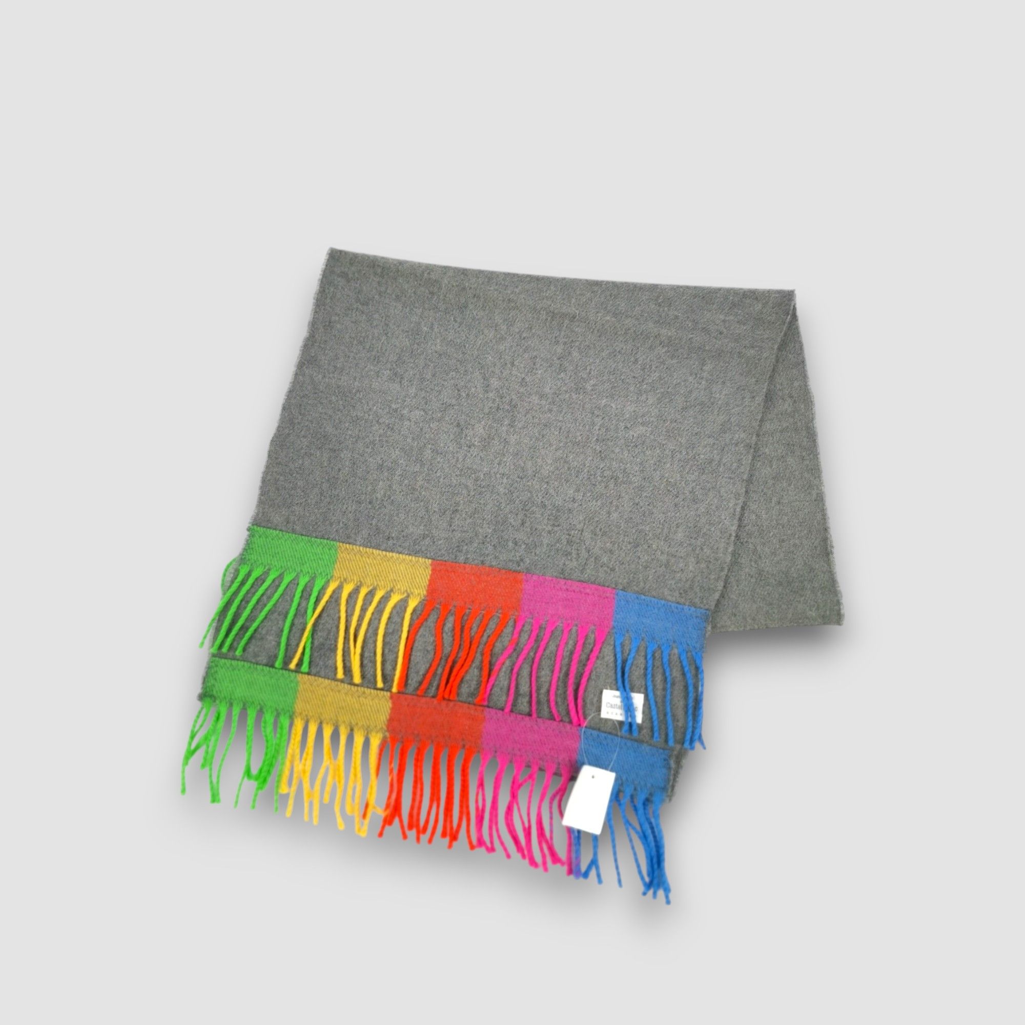 Jean Charles De Castelbajac Vintage JC DE CASTLEBAJAC Scarf Wool Cashmere Scarves. Size ONE SIZE - 3 Thumbnail