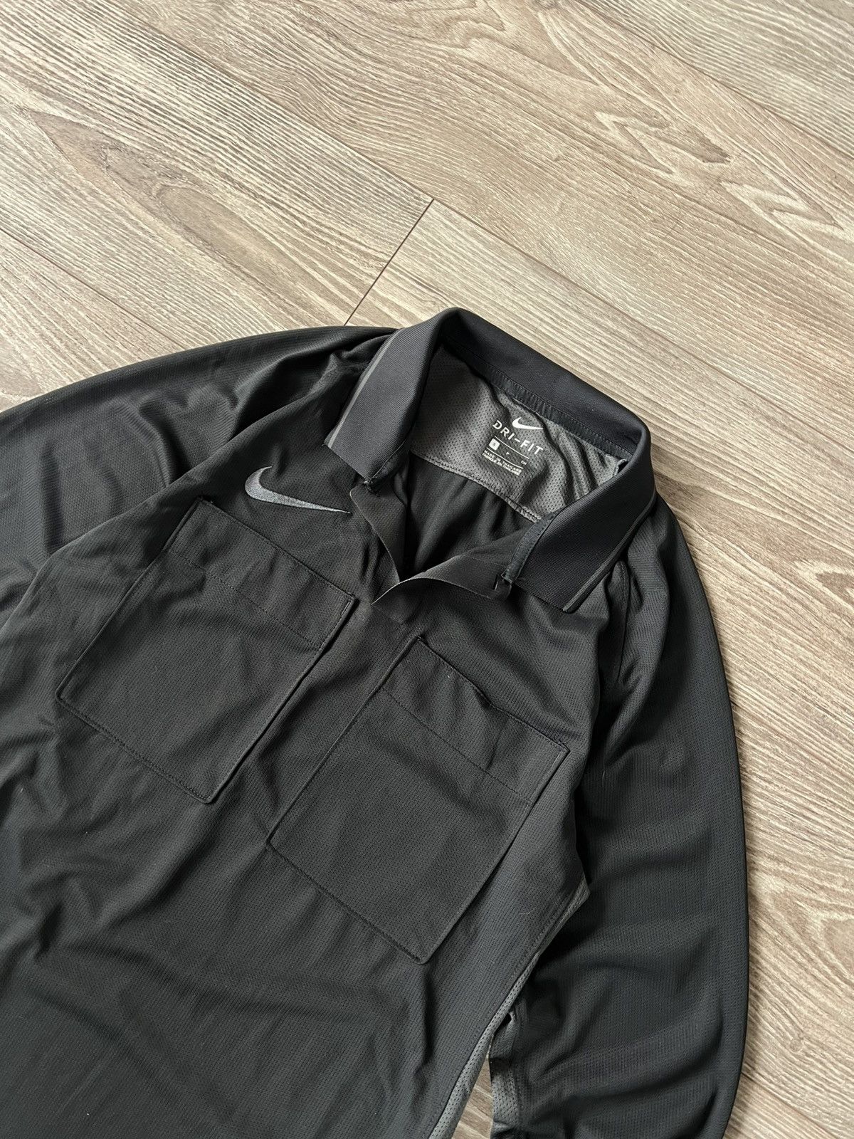 Nike Nike Dri-Fit Referee LS Jersey Long sleeve Knit Swoosh Logo Size US S / EU 44-46 / 1 - 7 Thumbnail