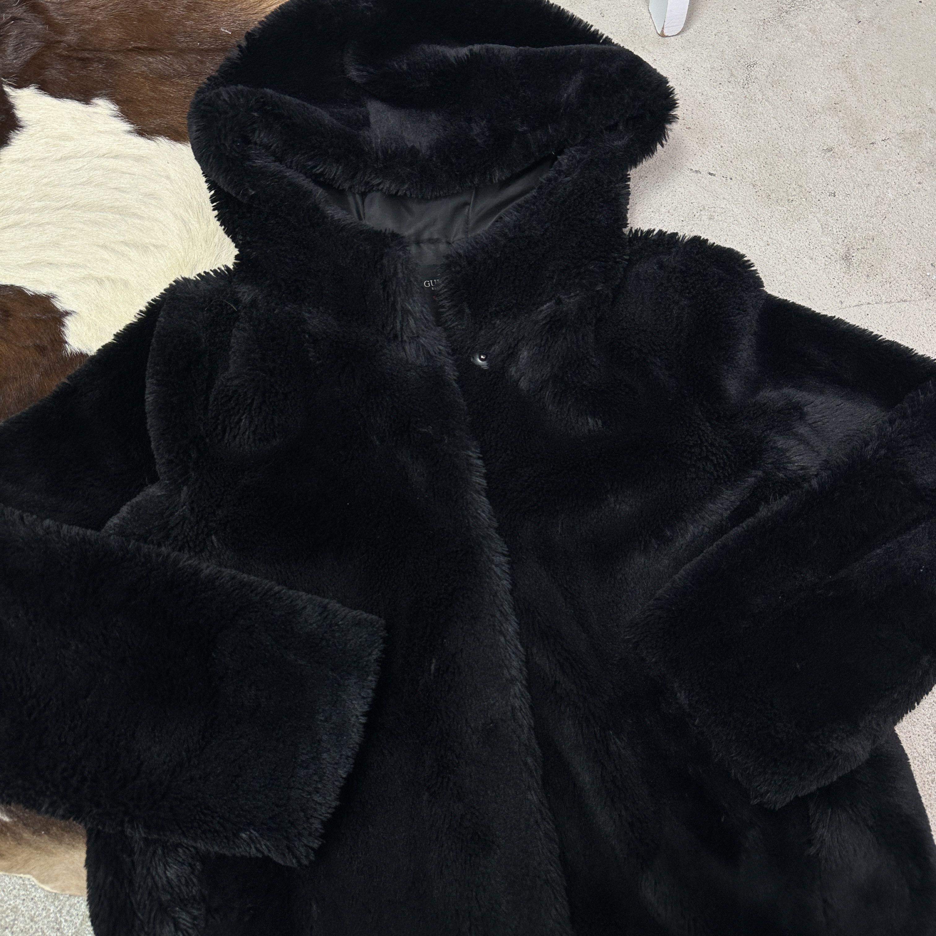 Guess Vintage Avant Garde Oversized Cropped Guess Faux Fur Y2K Size M / US 6-8 / IT 42-44 - 3 Thumbnail