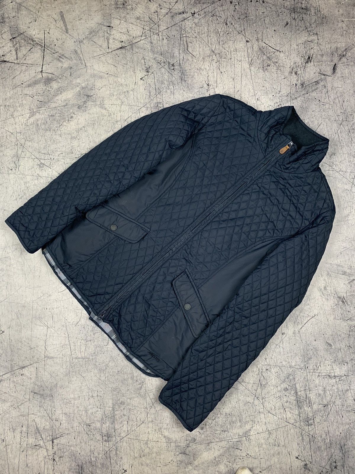 Designer Vintage Musto Down Quilted Jacket Designer Sailing Size L / US 10 / IT 46 - 2 Thumbnail