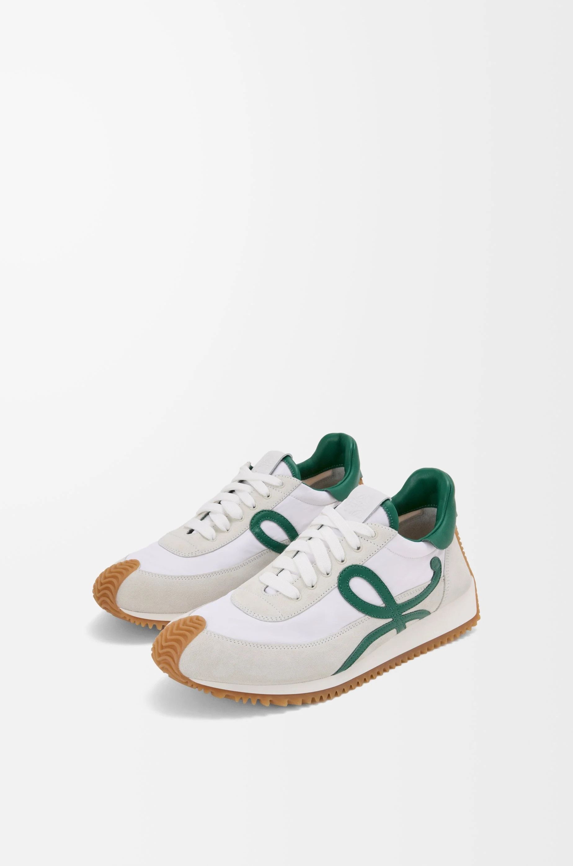 Loewe o1in1g0426 Flow Runner 2.0 Sneakers Nylon Suede Multicolor Size US 12 / EU 45 - 2 Thumbnail