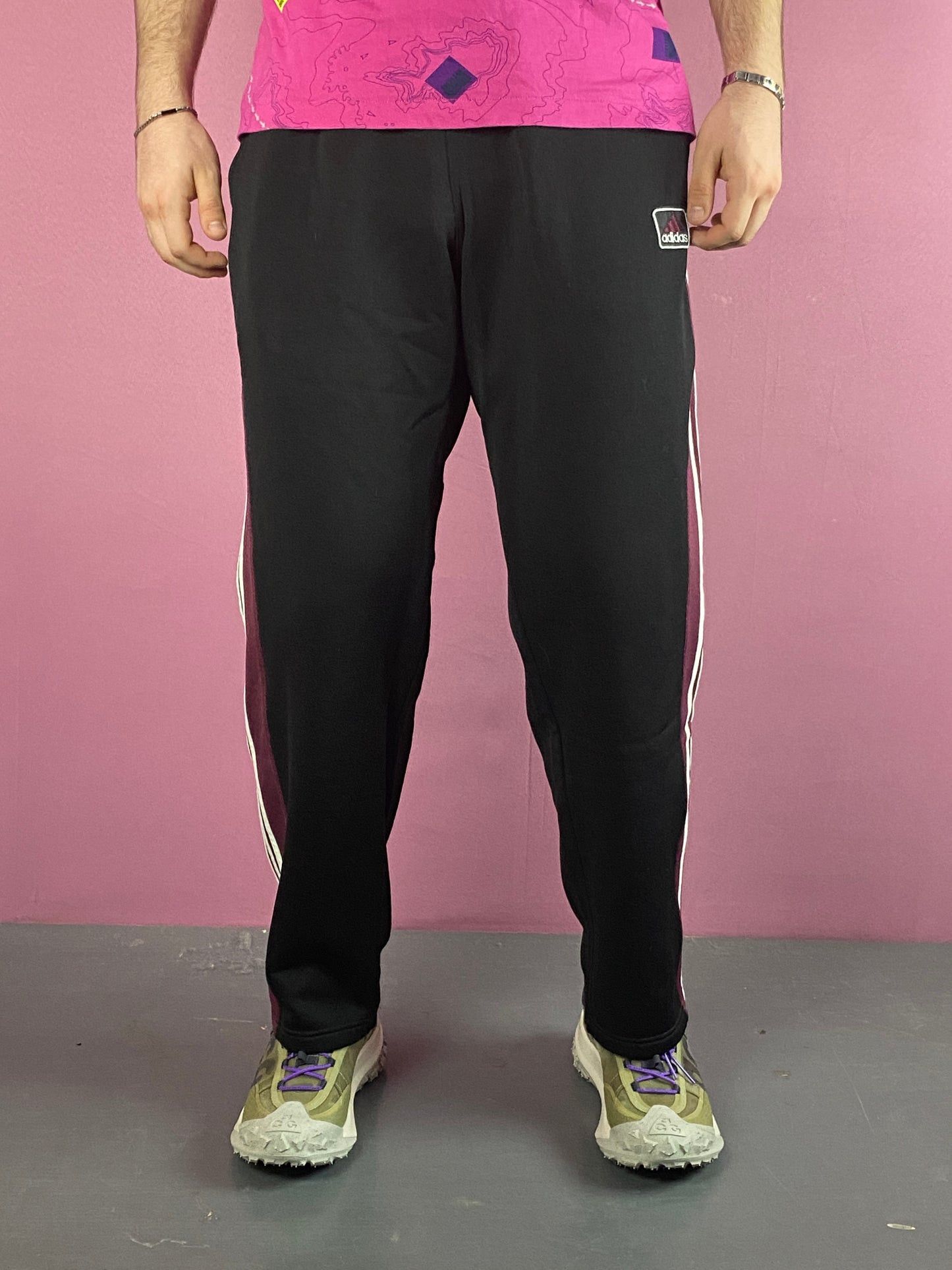 Adidas × Vintage 90s Adidas Vintage Men's Track Pants - M Size US 34 / EU 50 - 3 Thumbnail