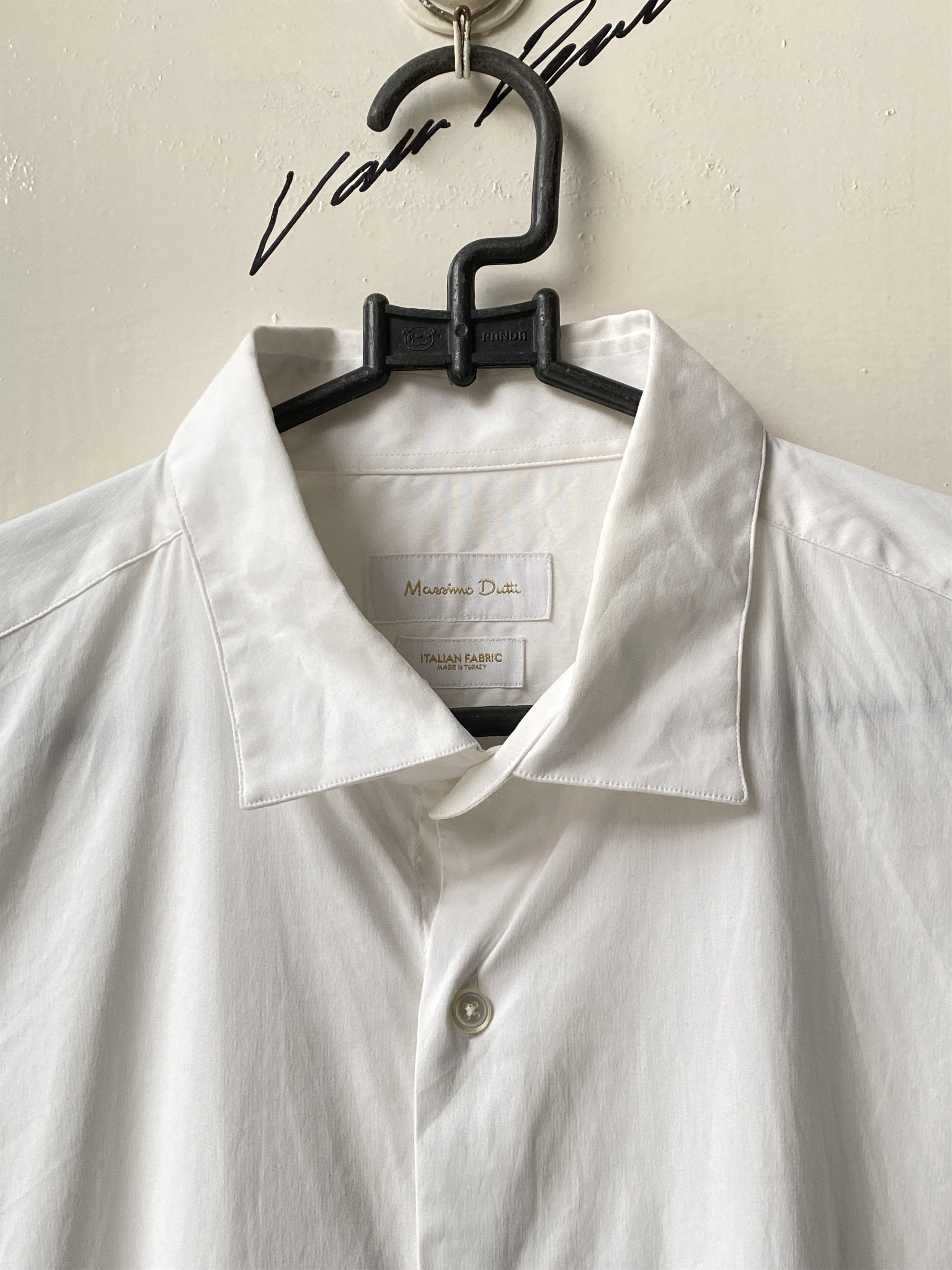 Massimo Dutti MASSIMO DUTTI White Shirt Size US L / EU 52-54 / 3 - 5 Thumbnail