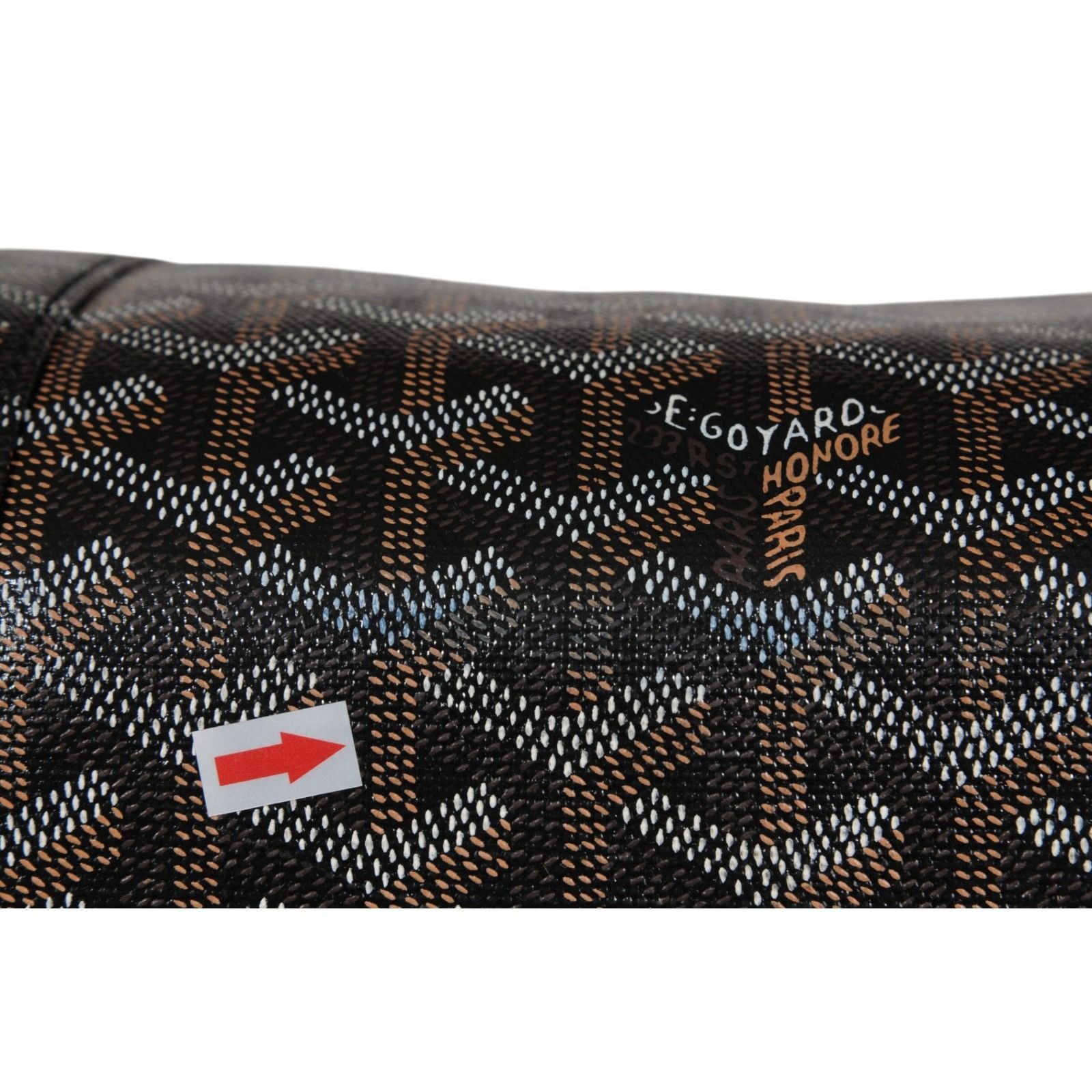 Goyard Croisiere 50 Black Leather Duffle Travel Carry On - 02656 Size ONE SIZE - 15 Thumbnail