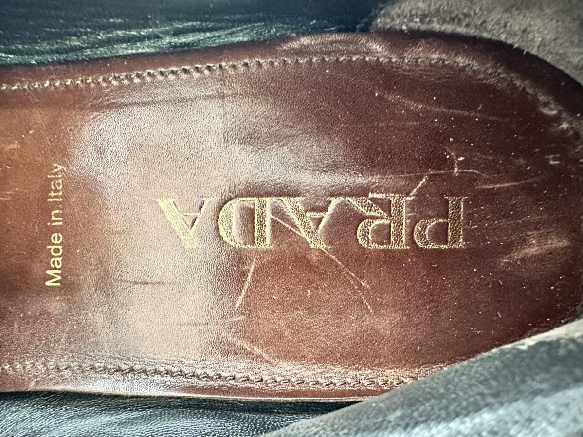 Prada Prada Brown Leather Slip on Loafers Size 8UK | 9 US | 42 EU Size US 9 / EU 42 - 8 Thumbnail