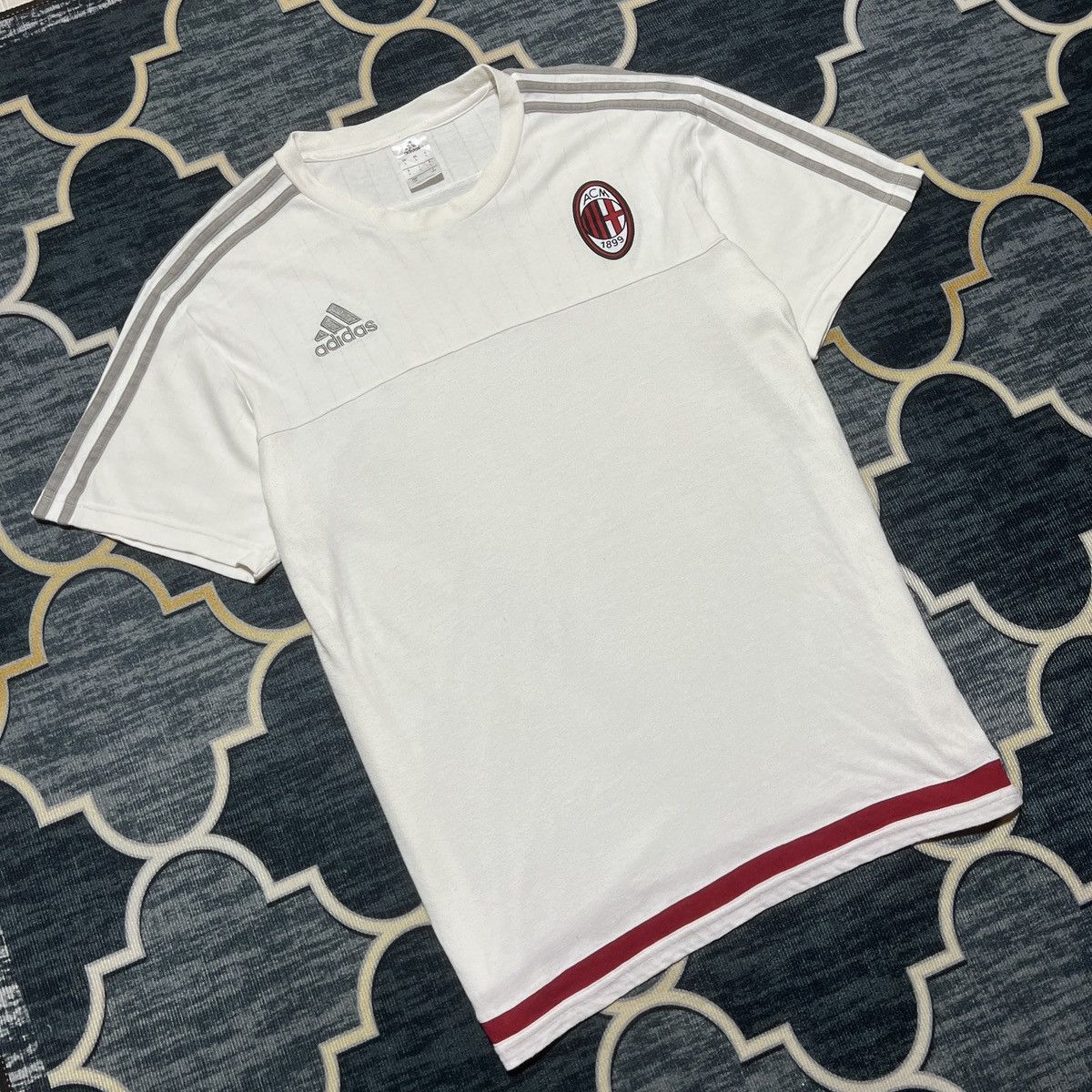 Adidas Ac Milan 2015 Home T-shirt Size US L / EU 52-54 / 3 - 2 Thumbnail