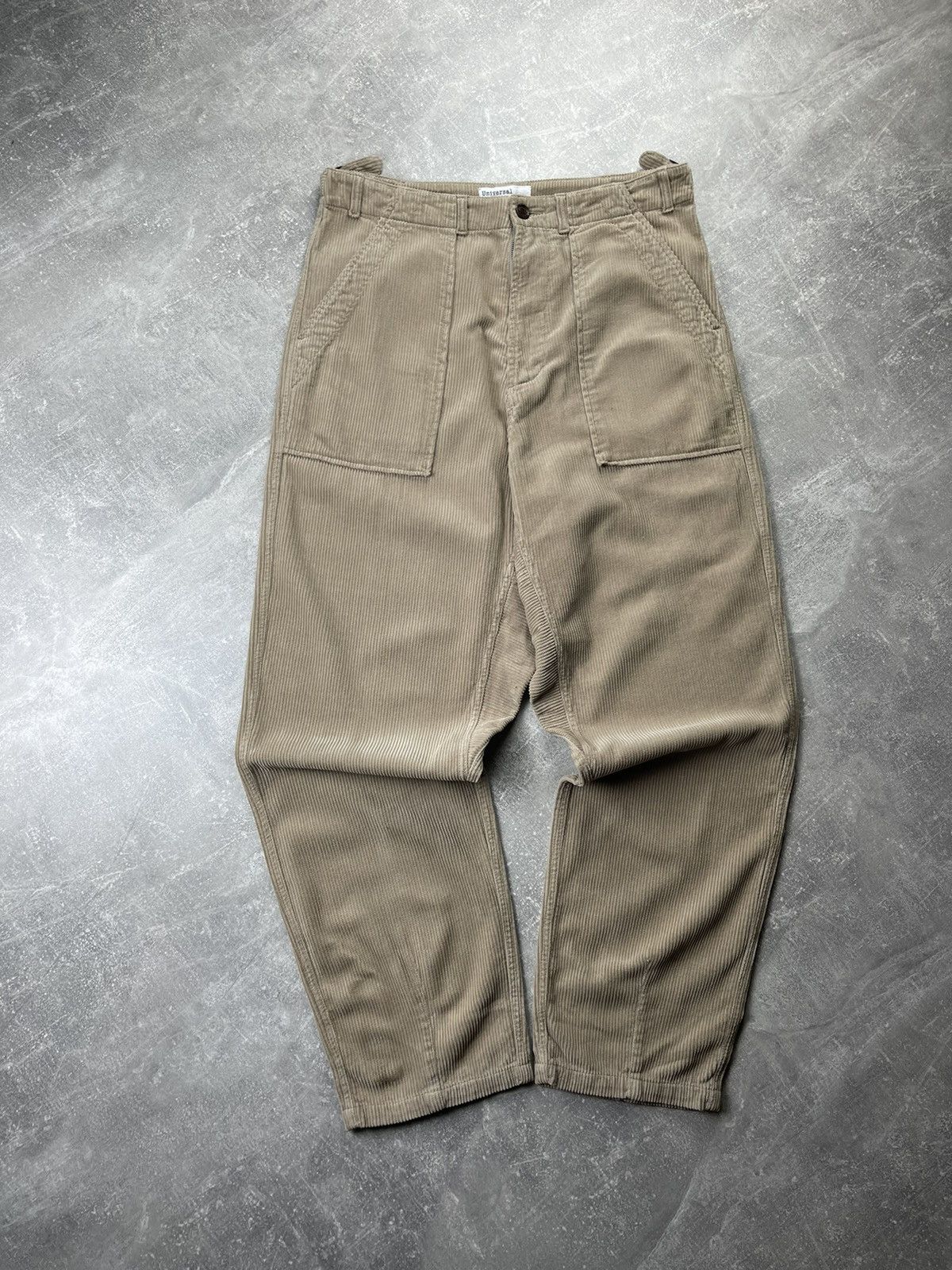 Universal Works Universal Works Fatigue Pants Beige Corduroy Utility Size US 30 / EU 46 - 11 Thumbnail