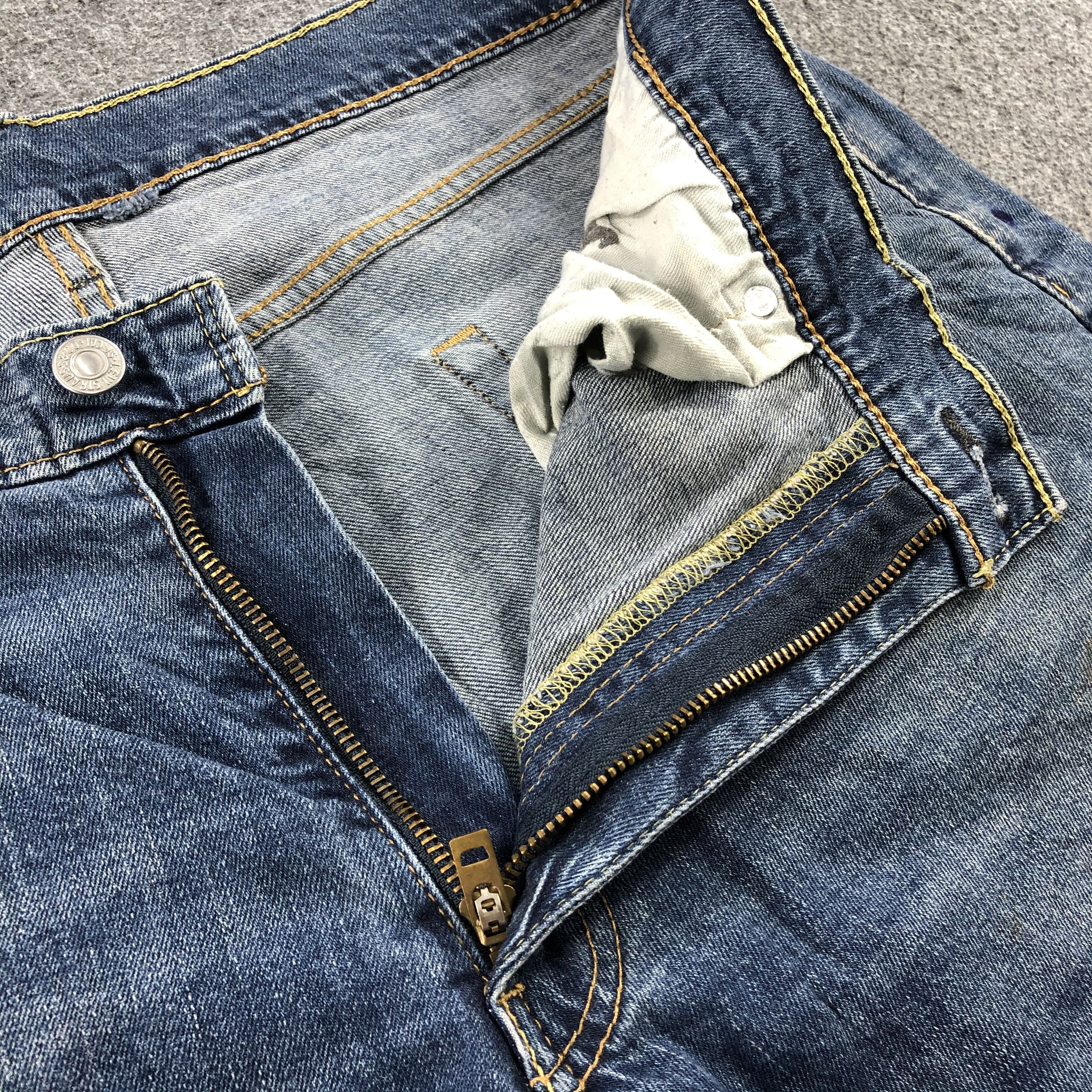 Levi's Vintage Blue Wash Levis 511 Jeans-J1588 Size US 36 / EU 52 - 8 Thumbnail
