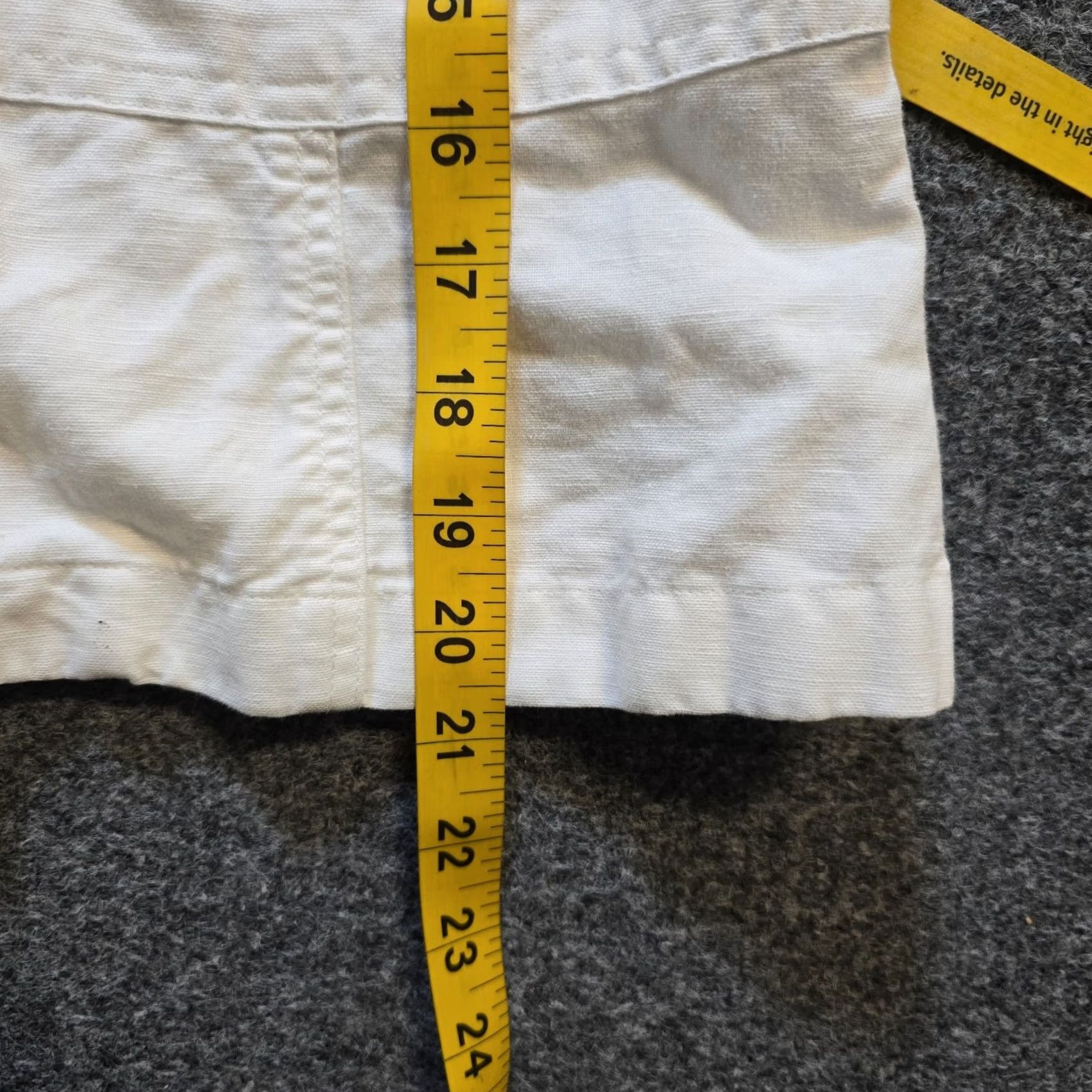 J. Jill VINTAGE J. Jill Jacket Womens Petite 6 White Embroidery Linen Blend Short 3/4 Sleeve Button Regular Twill Lightweight Casual Womens Size M / US 6-8 / IT 42-44 - 6 Thumbnail