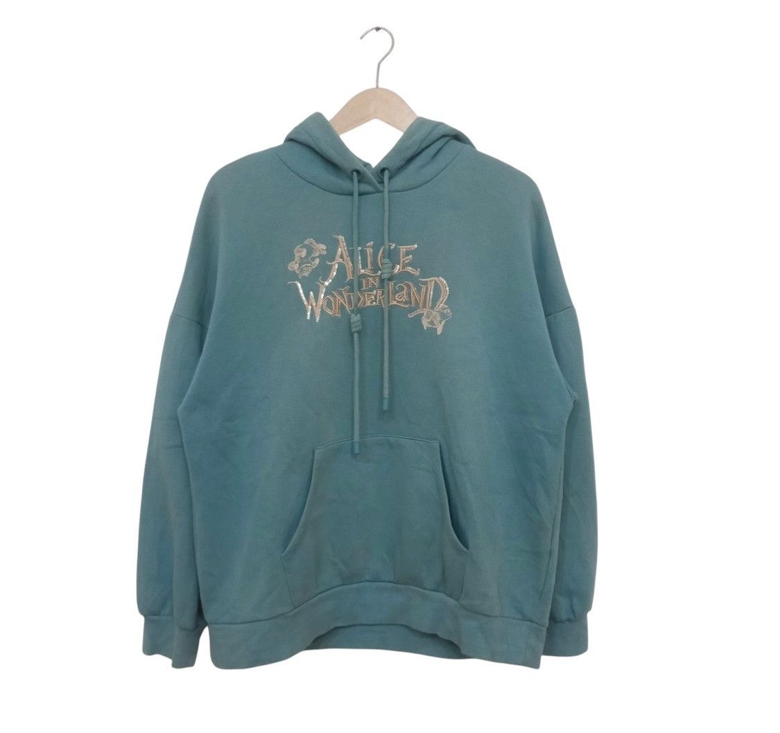 Cartoon Network × Disney × Sci-Fi Fantasy 🔥Disney Alice In Wonderland Oversized Hoodie Size L / US 10 / IT 46 - 1 Thumbnail