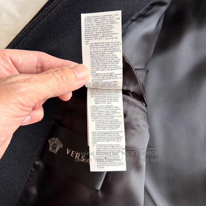 Versace Versace Heavy jackets and gold and silver rhinestones embe Size L / US 10 / IT 46 - 9 Thumbnail