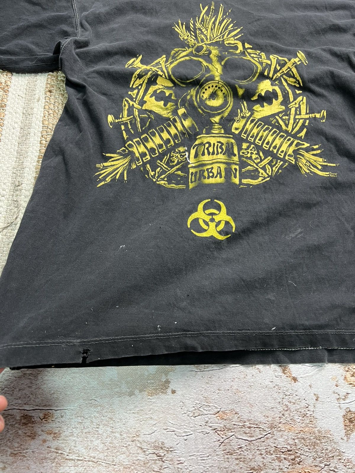 Vintage Tribal Urban vintage trashed tee Size US L / EU 52-54 / 3 - 3 Thumbnail