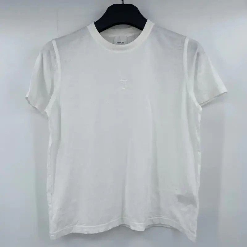 Burberry Burberry Women's Summer White Cotton T-Shirt Size M / US 6-8 / IT 42-44 - 1 Thumbnail