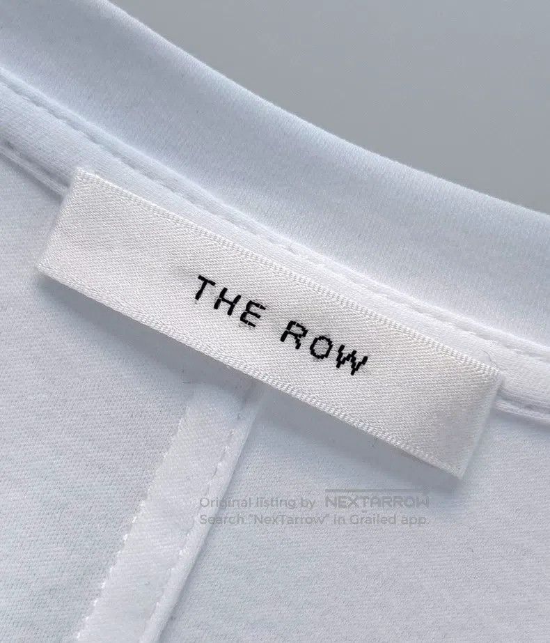 The Row The row Ladies white round neck and short sleeves Size M / US 6-8 / IT 42-44 - 4 Thumbnail