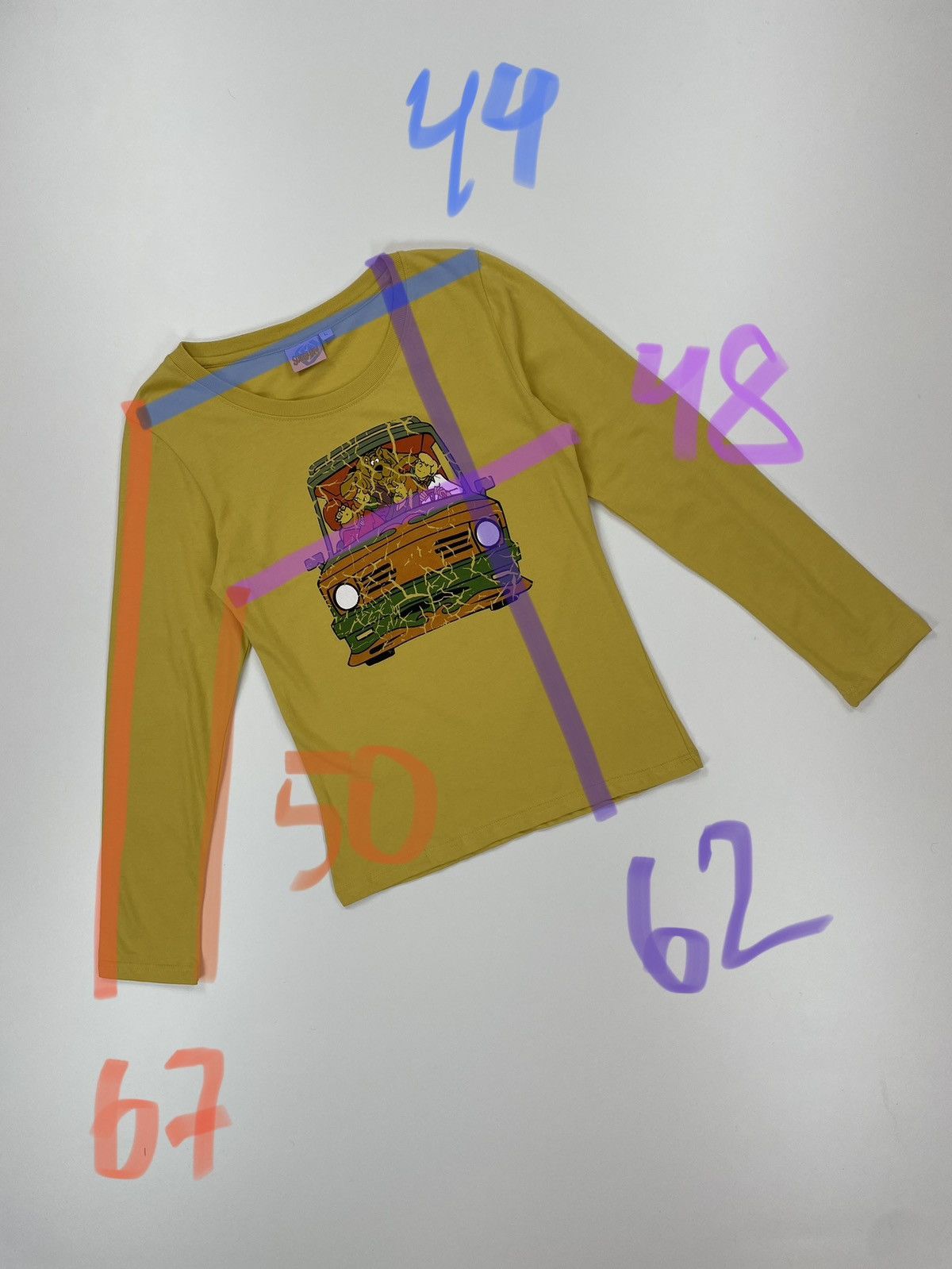 Other Scooby-Doo Yellow sweatshirts long sleeve Hanna-Barbera Size L / US 10 / IT 46 - 11 Thumbnail