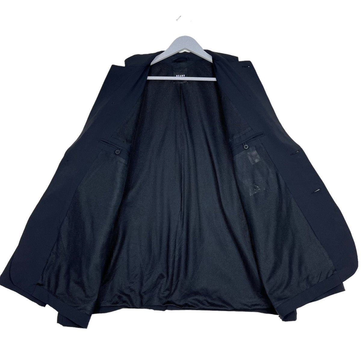 Beams Plus 🔥 BEAMS PLUS NYLON OVERSIZED MINIMALISM JACKET Size US L / EU 52-54 / 3 - 10 Thumbnail