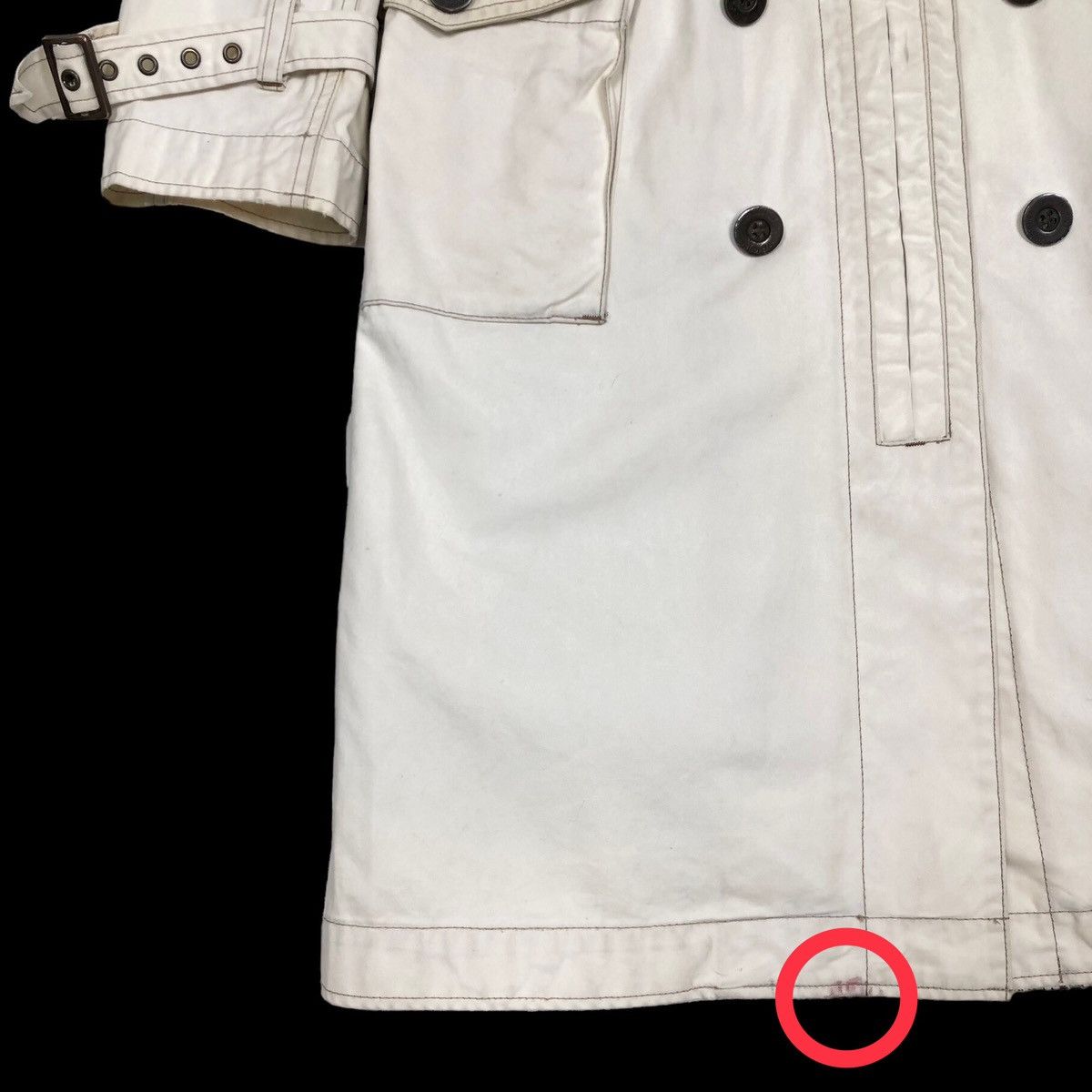 Hysteric Glamour Vintage Hysteric Glamour Cotton Canvas Trench Coat Size M / US 6-8 / IT 42-44 - 9 Thumbnail