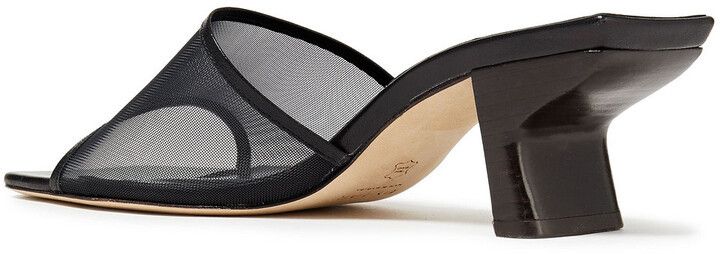 By Far o1mle1224 Mash Mules in Black Size US 7 / IT 37 - 4 Thumbnail