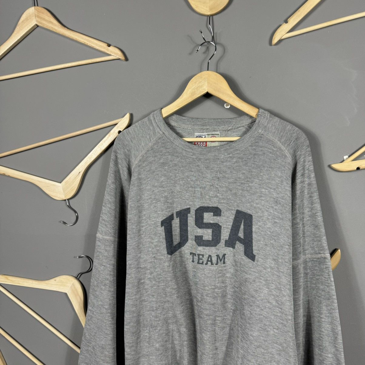 USA Olympics × Vintage Vintage USA Olympics FBX Team Free Box Sweatshirt Size US XL / EU 56 / 4 - 2 Thumbnail