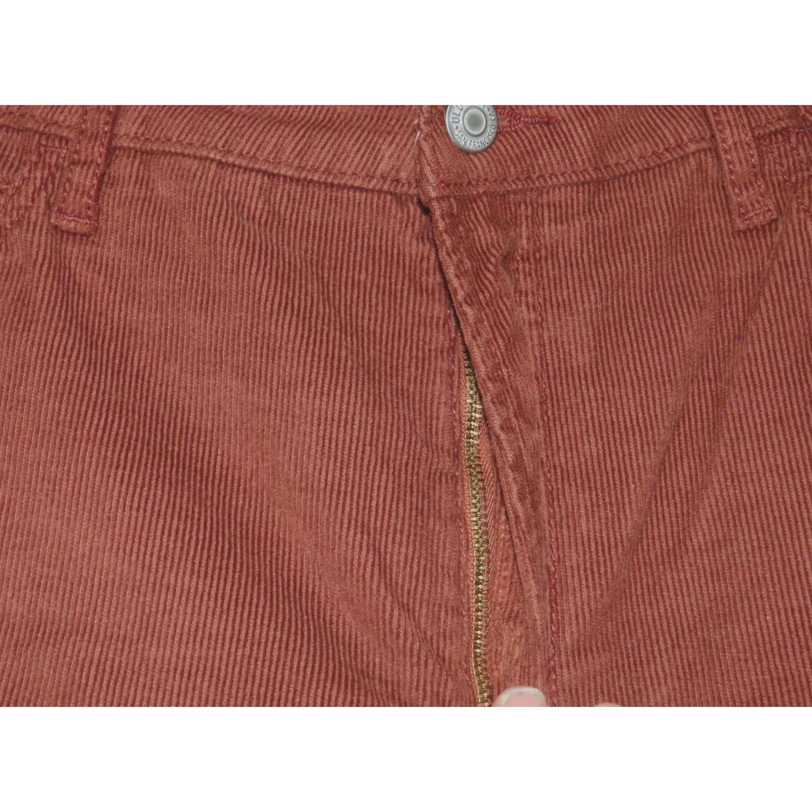 Old Navy Old Navy Extra High Rise Kicker Bootcut Corduroy Brown Pants 12 Regular Women Vintage No N/A Size 34" / US 12 / IT 48 - 5 Thumbnail