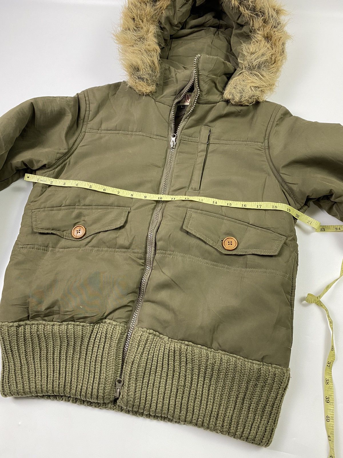 If Six Was Nine × Japanese Brand × Le Grande Bleu (L.G.B.) faux fur jacket rapua lgb style Size US M / EU 48-50 / 2 - 10 Thumbnail