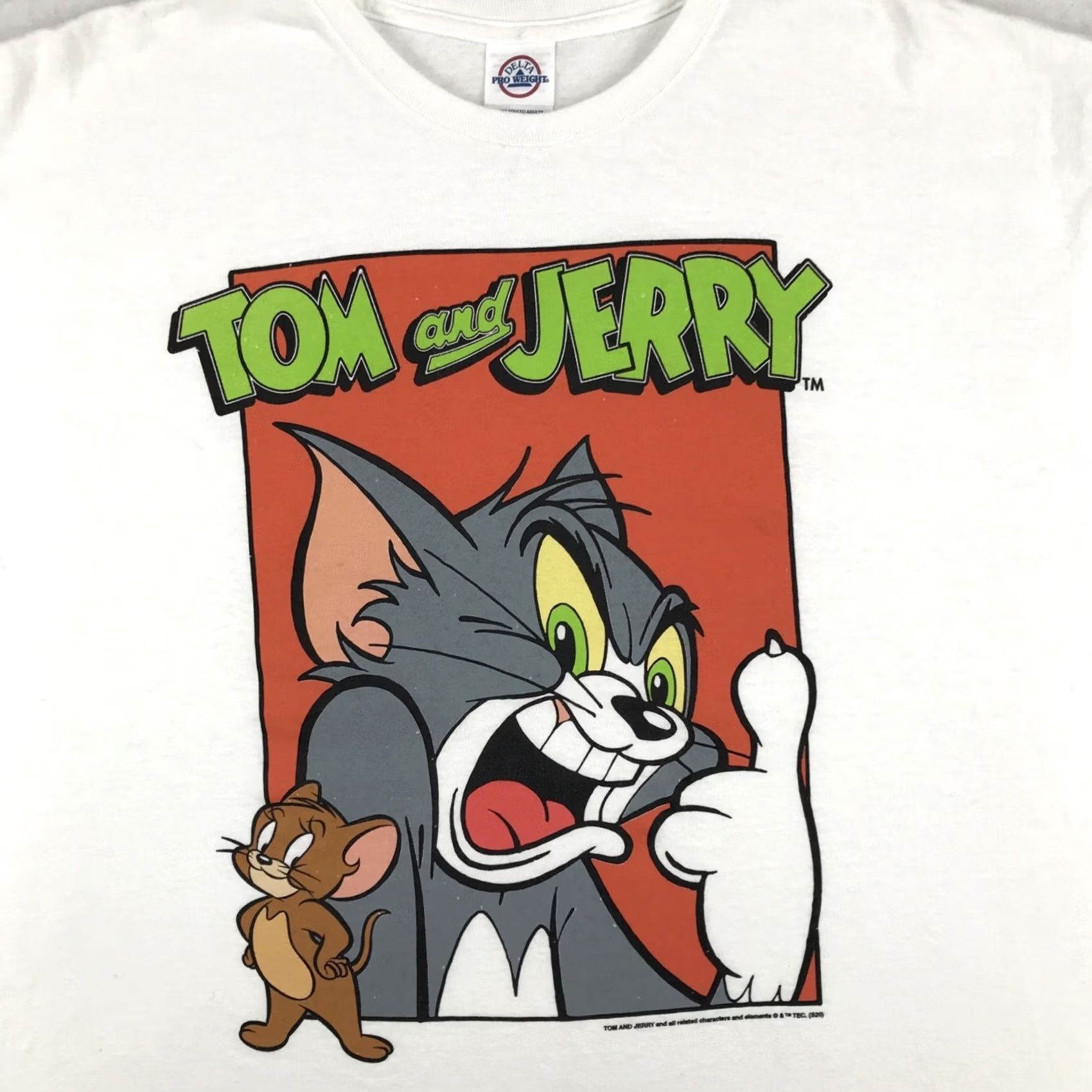 Delta TOM & JERRY CARTOON T-Shirt XL tv show cat mouse soft Size US XL / EU 56 / 4 - 2 Thumbnail