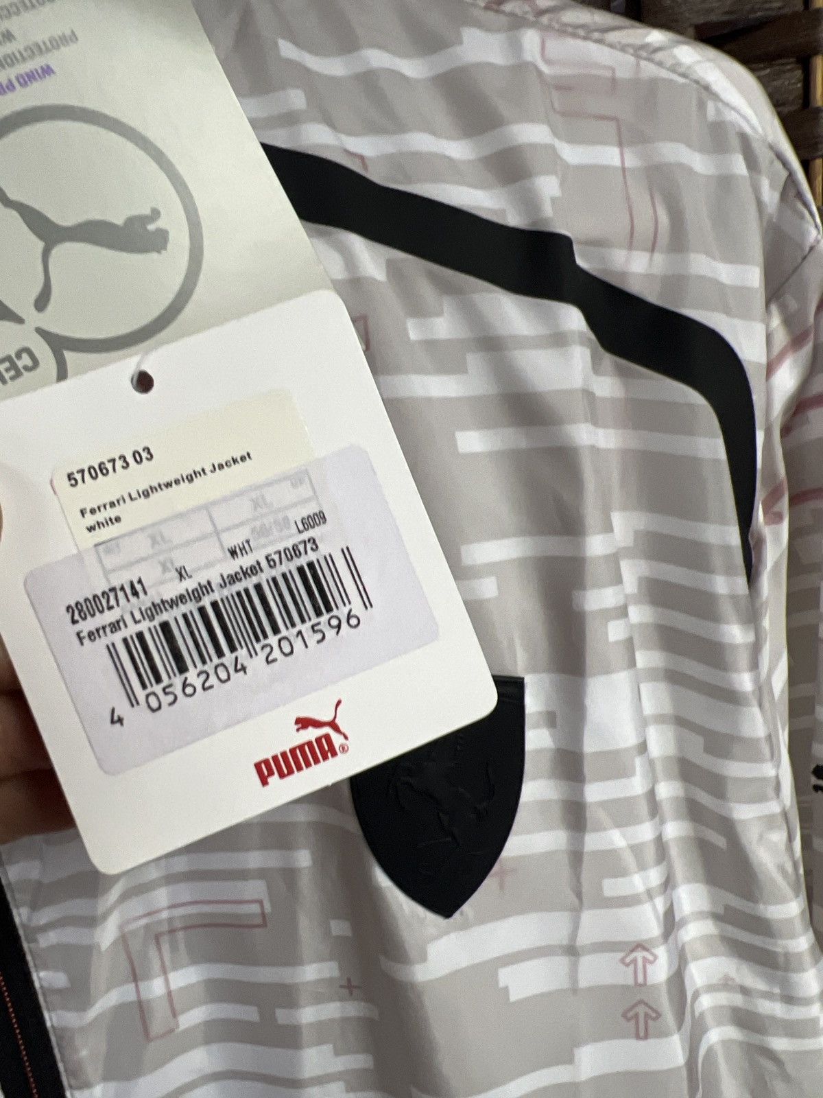 Puma Puma Ferrari Light Jacket Size US XL / EU 56 / 4 - 4 Thumbnail