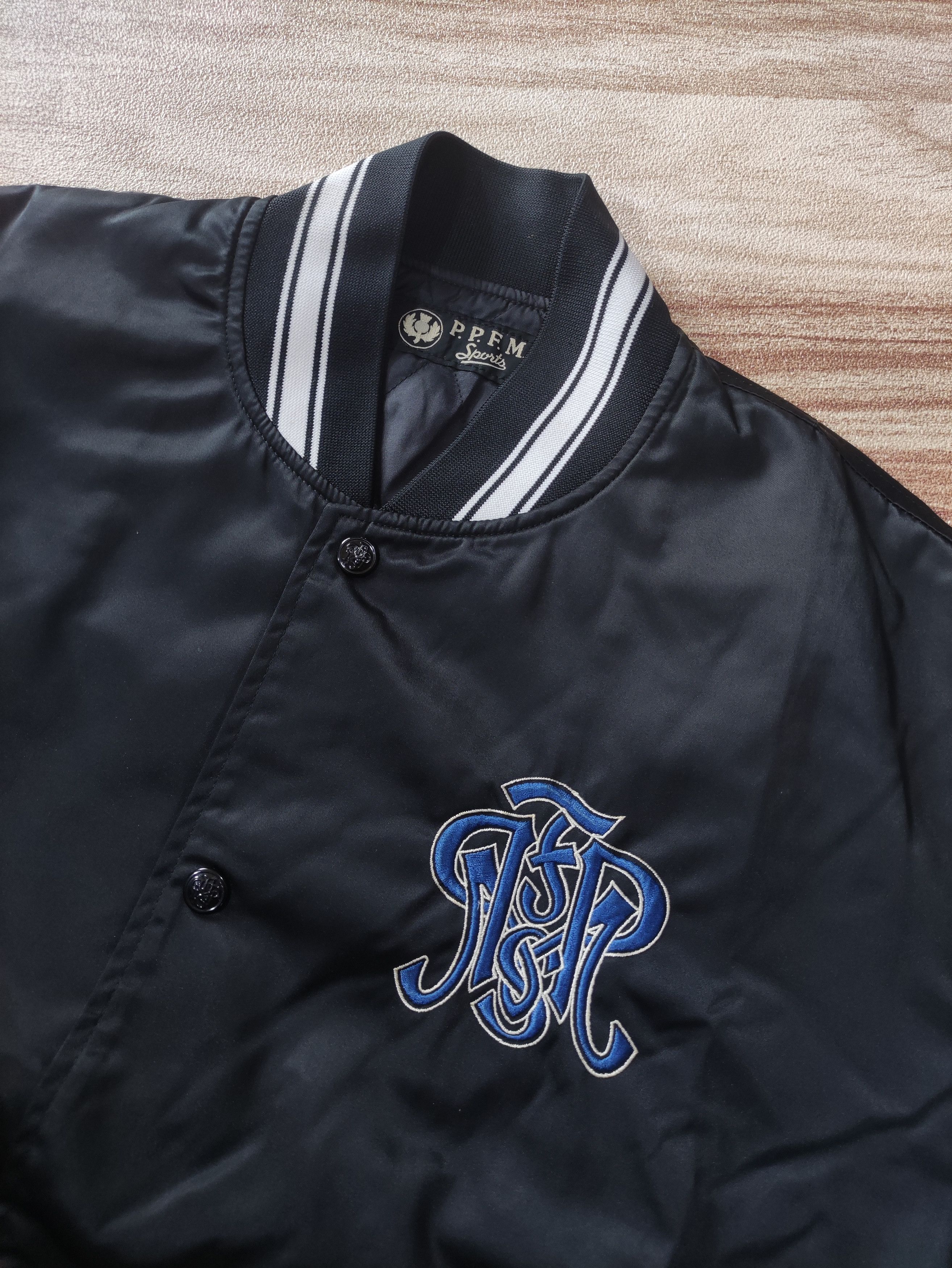 PPFM × Vintage PPFM SPORTS SPELL OUT LOGO VARSITY JACKET Size US L / EU 52-54 / 3 - 8 Thumbnail