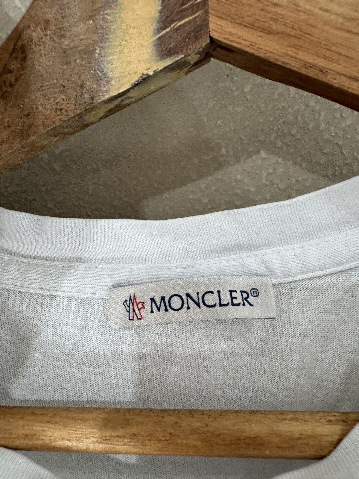 Moncler Rare Moncler Mini Logo Polo Shirt Moncler t-shirt Size US M / EU 48-50 / 2 - 3 Thumbnail