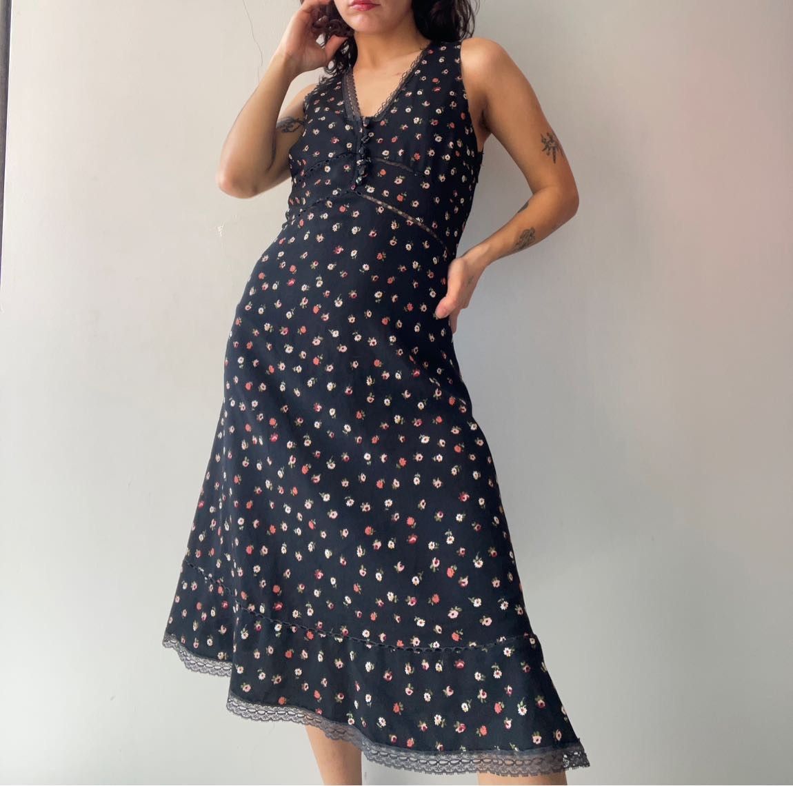 Vintage Beymen silk dress Size XS / US 0-2 / IT 36-38 - 1 Thumbnail