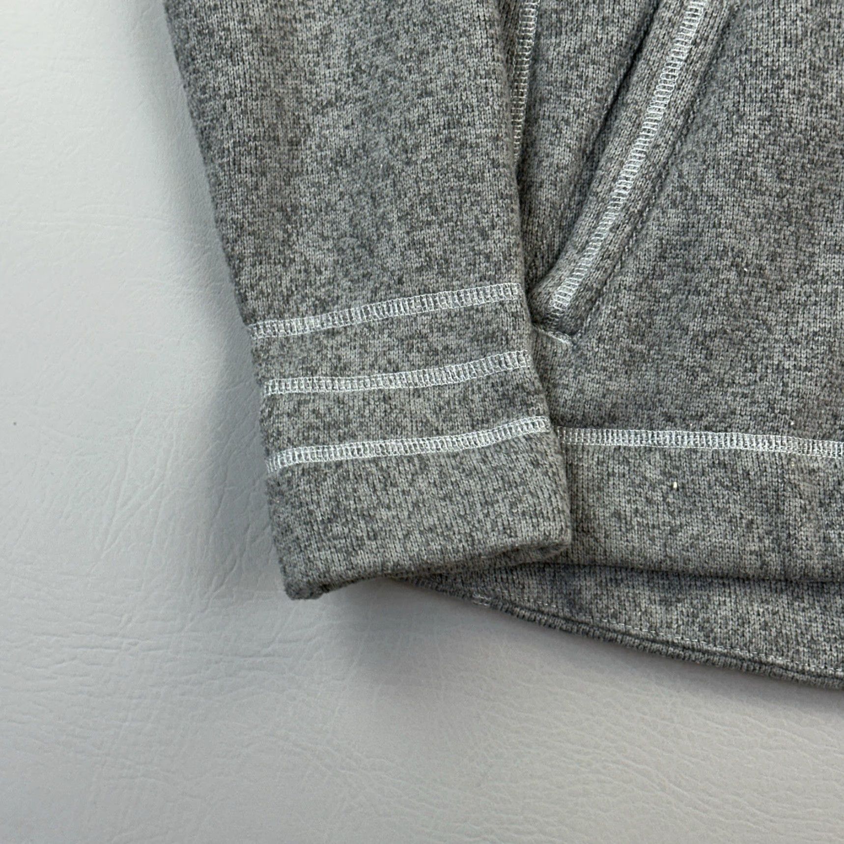 The North Face The North Face Sweater Fleece Jacket Women's Small Gray Full Zip Outdoor Hiking Size S / US 4 / IT 40 - 4 Thumbnail