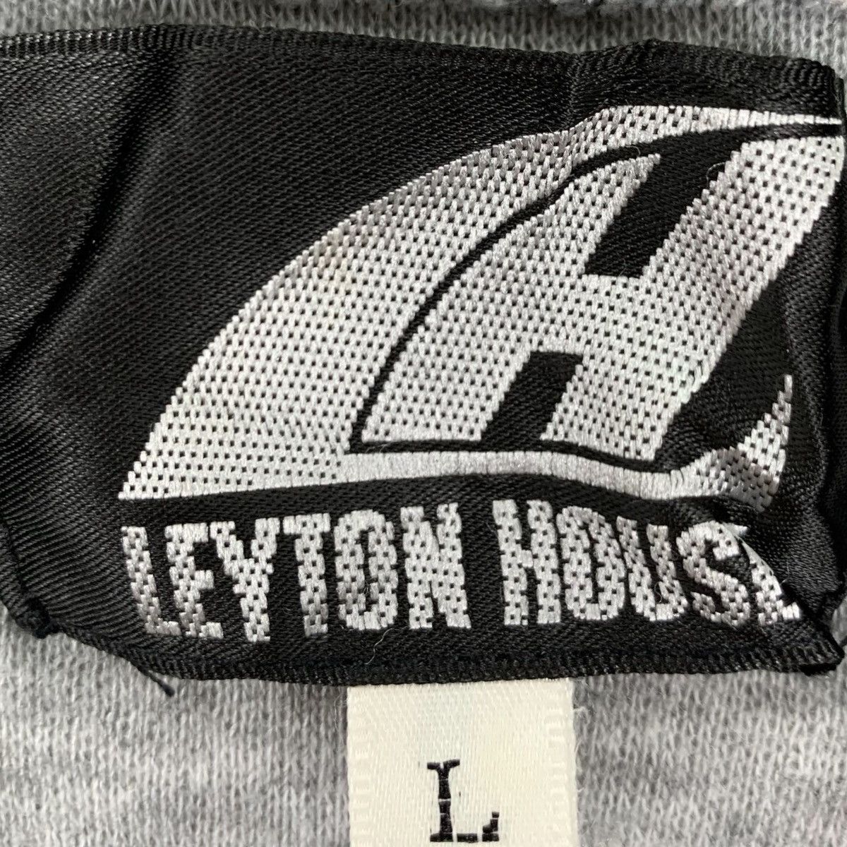 Vintage Vintage LEYTON HOUSE Racing Plain Design Fleece Long Sleeve Size L / US 10 / IT 46 - 6 Thumbnail
