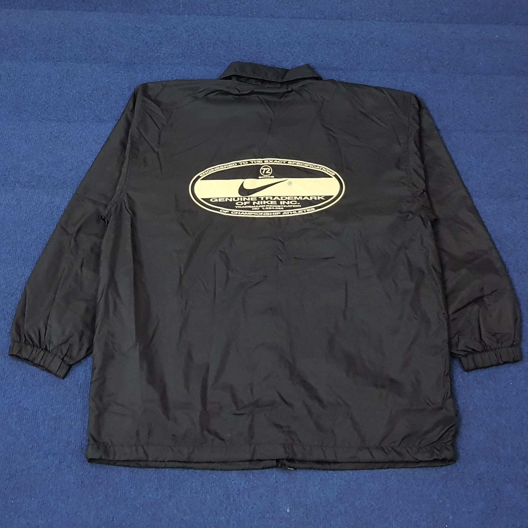 Nike Vintage Nike 90s Coach Jacket C262N14 Size US XL / EU 56 / 4 - 1 Thumbnail