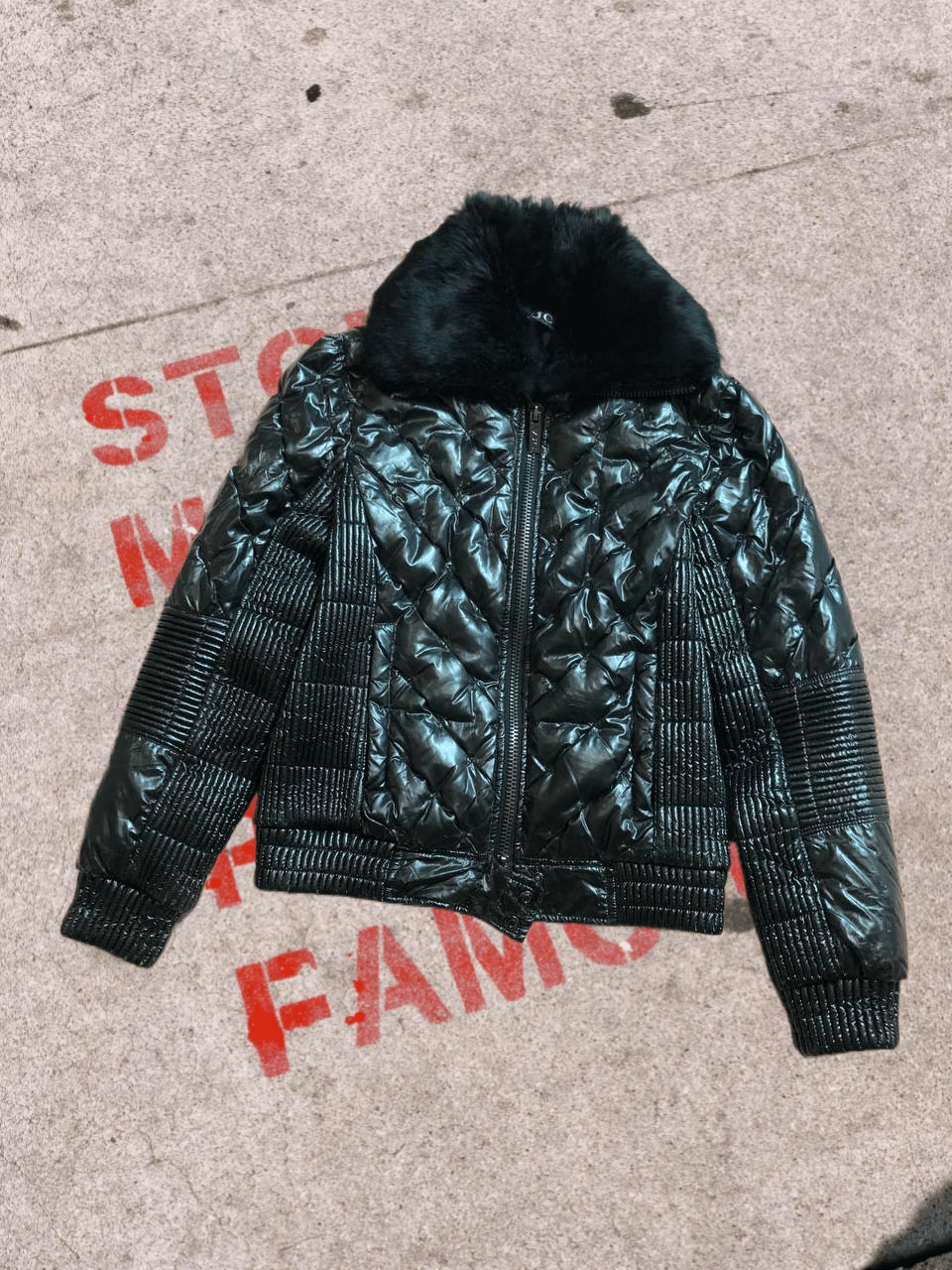 Versace Jeans Couture VERSACE JEANS COUTURE Vintage Bomber Jacket Zip Front Size M / US 6-8 / IT 42-44 - 1 Thumbnail